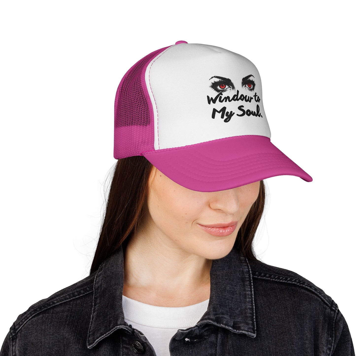 Trucker Cap — "Window to My Soul" Eyed Design