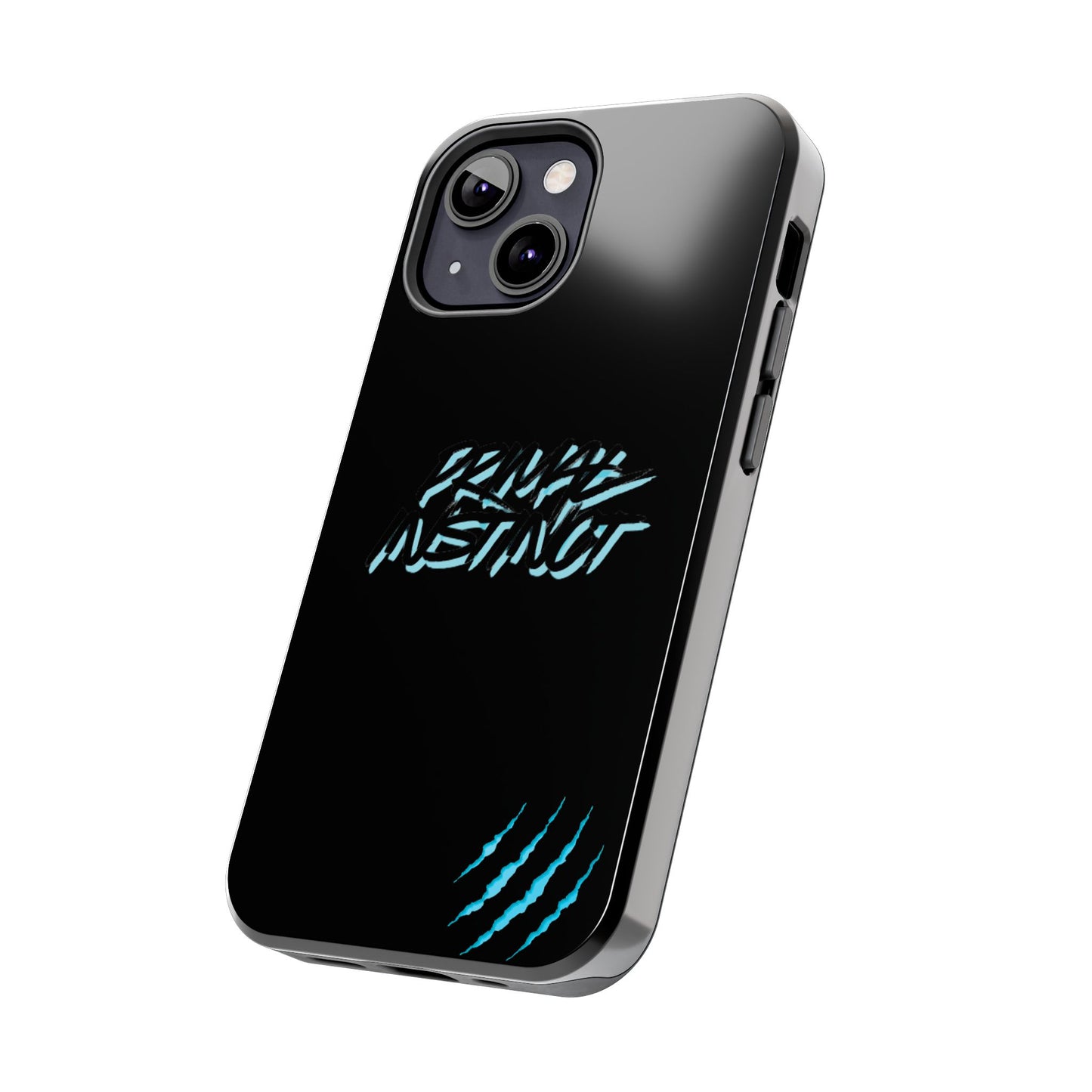 Tough Phone Case — Blue Claw 'Instinct' Scratch Design