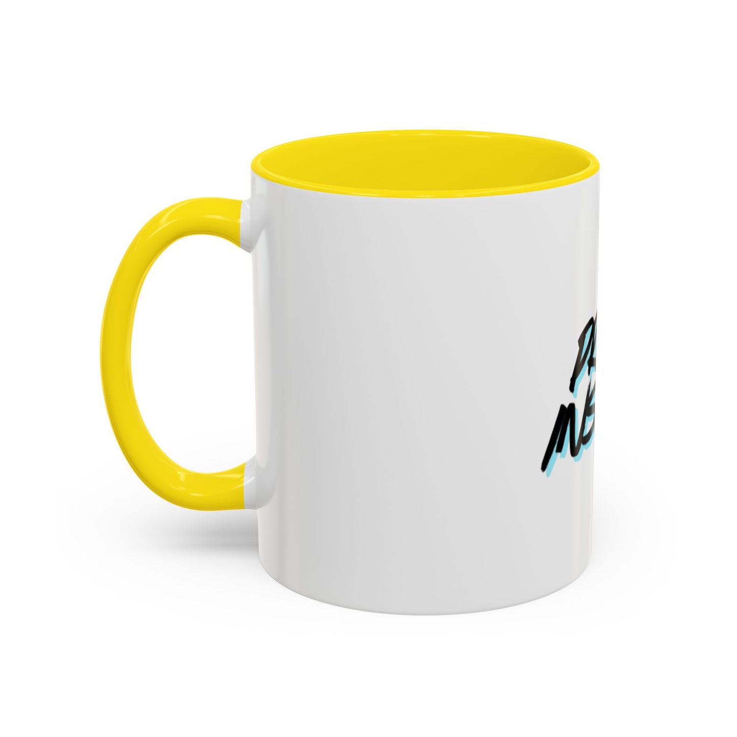 Primal Instinct Accent Coffee Mug – Bold Script & Claw Mark 11/15oz