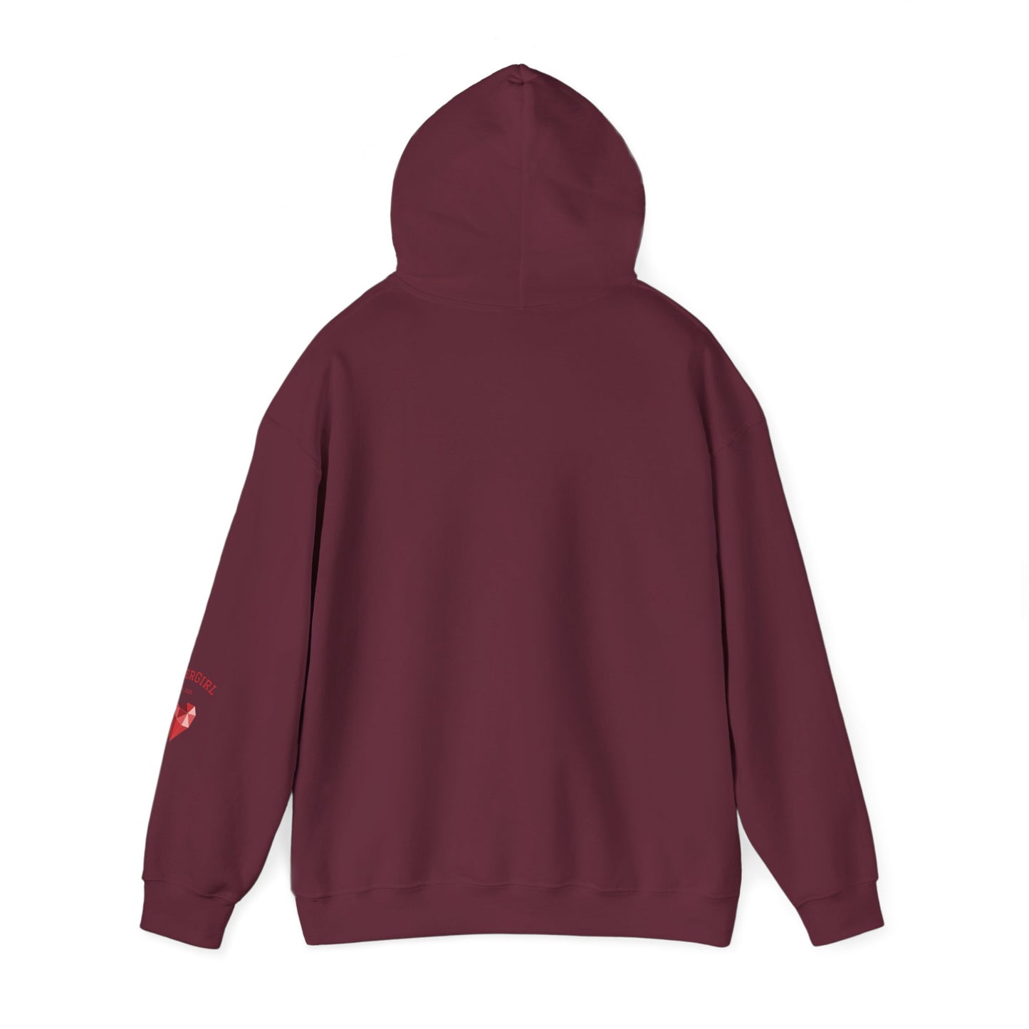 Lover Heart Logo Hoodie — Romantic Graphic Pullover for Valentine's Day