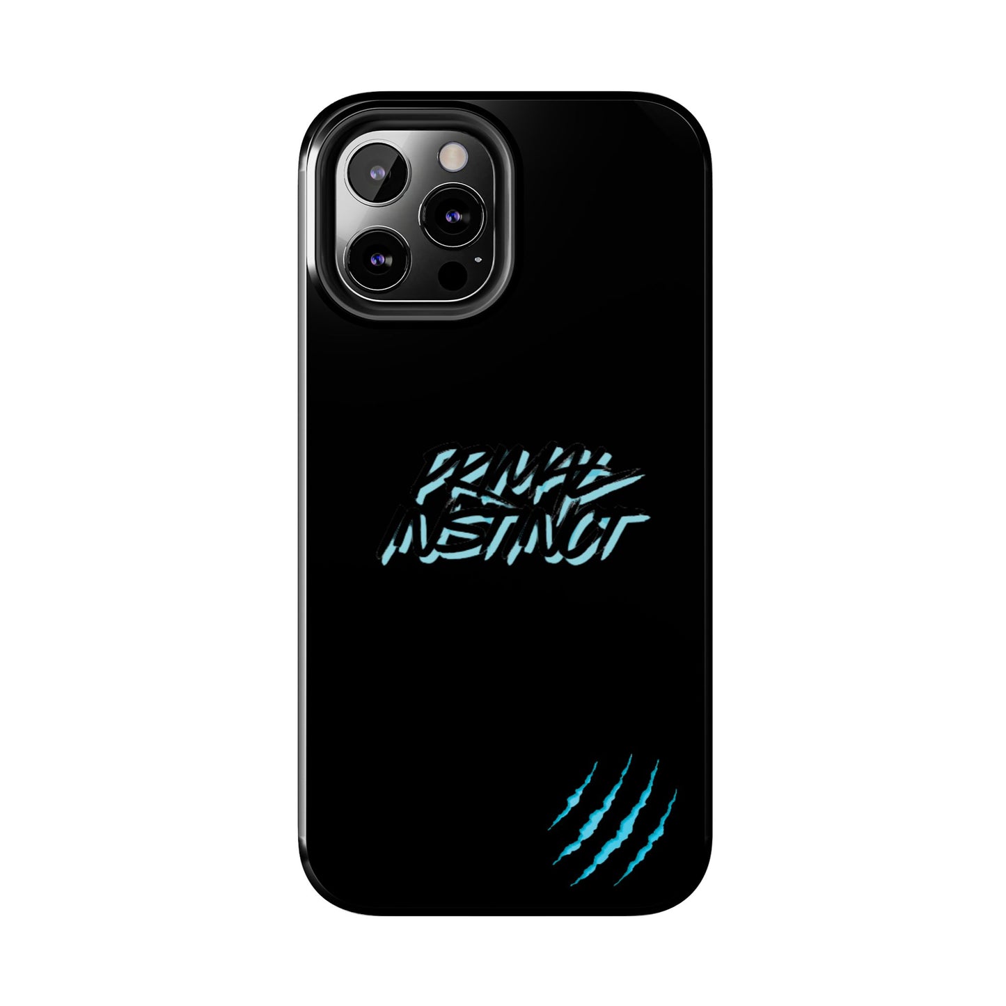 Tough Phone Case — Blue Claw 'Instinct' Scratch Design