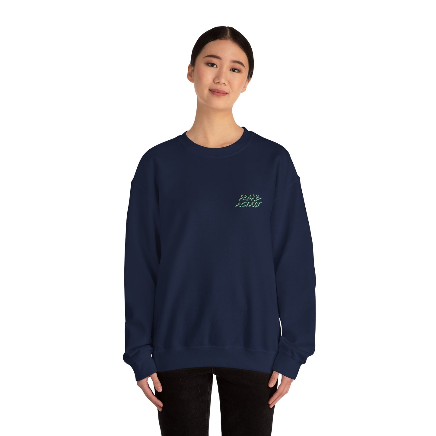 Tiger Jungle Sweatshirt – "Leave No Trace" Graphic Crewneck