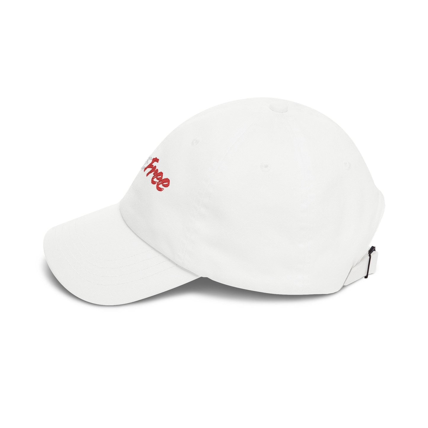 Dad Cap "Love Free" Embroidered Heart Dad Hat
