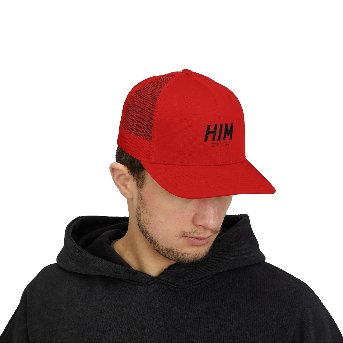 I’m Him Trucker Cap — Established 1994 Embroidered Mesh Hat