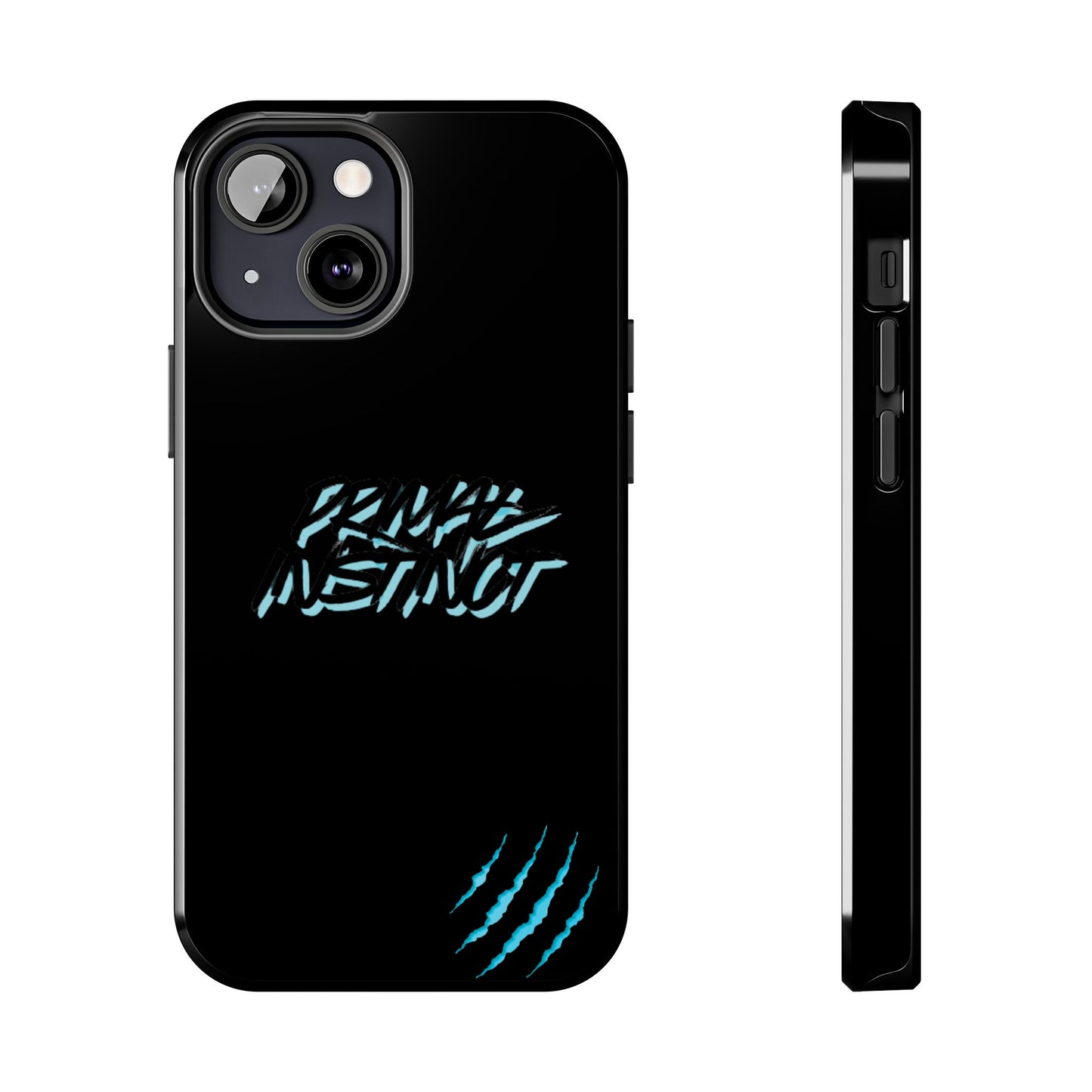 Tough Phone Case — Blue Claw 'Instinct' Scratch Design