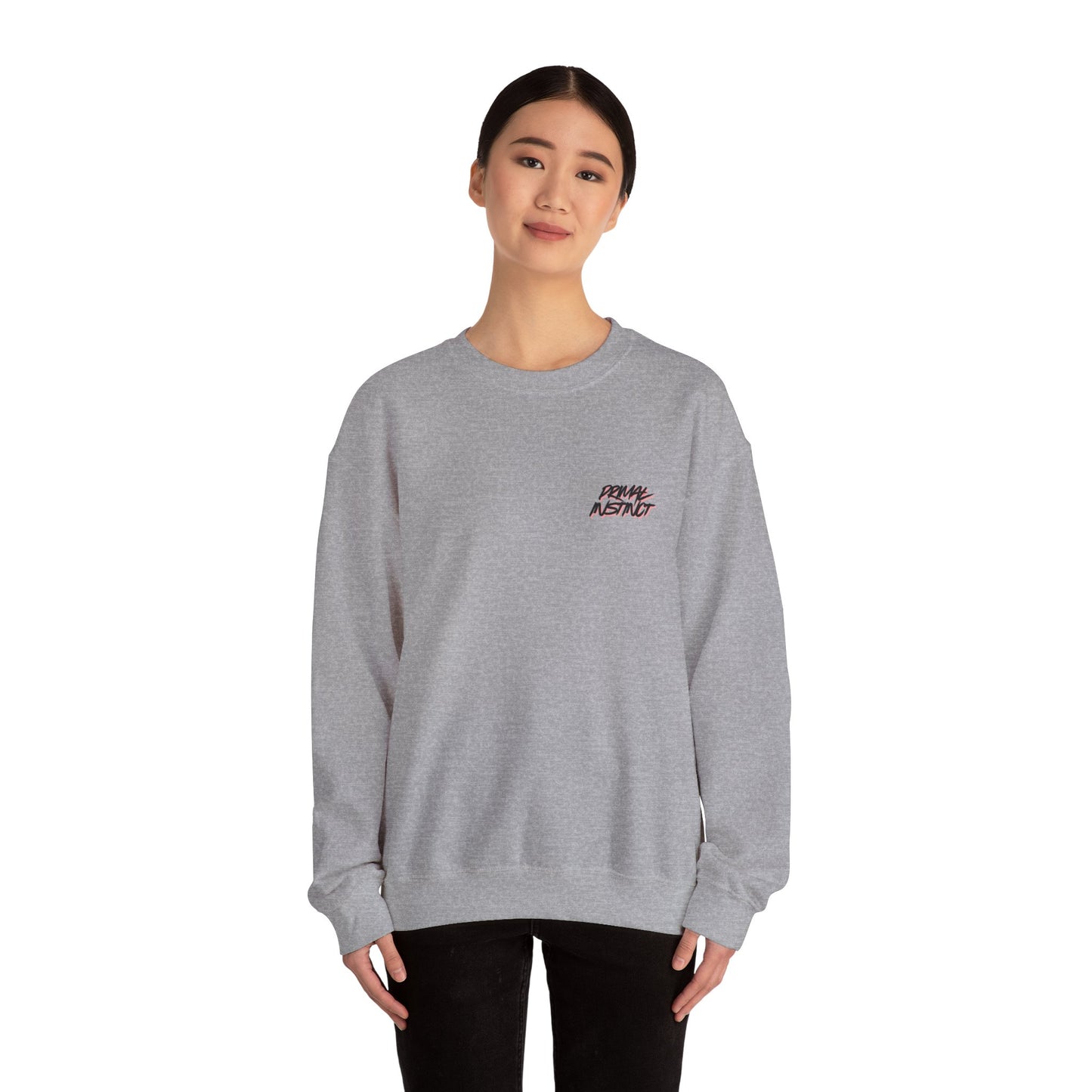 Lion Graphic Sweatshirt — Bold “Primal Instinct” Crewneck