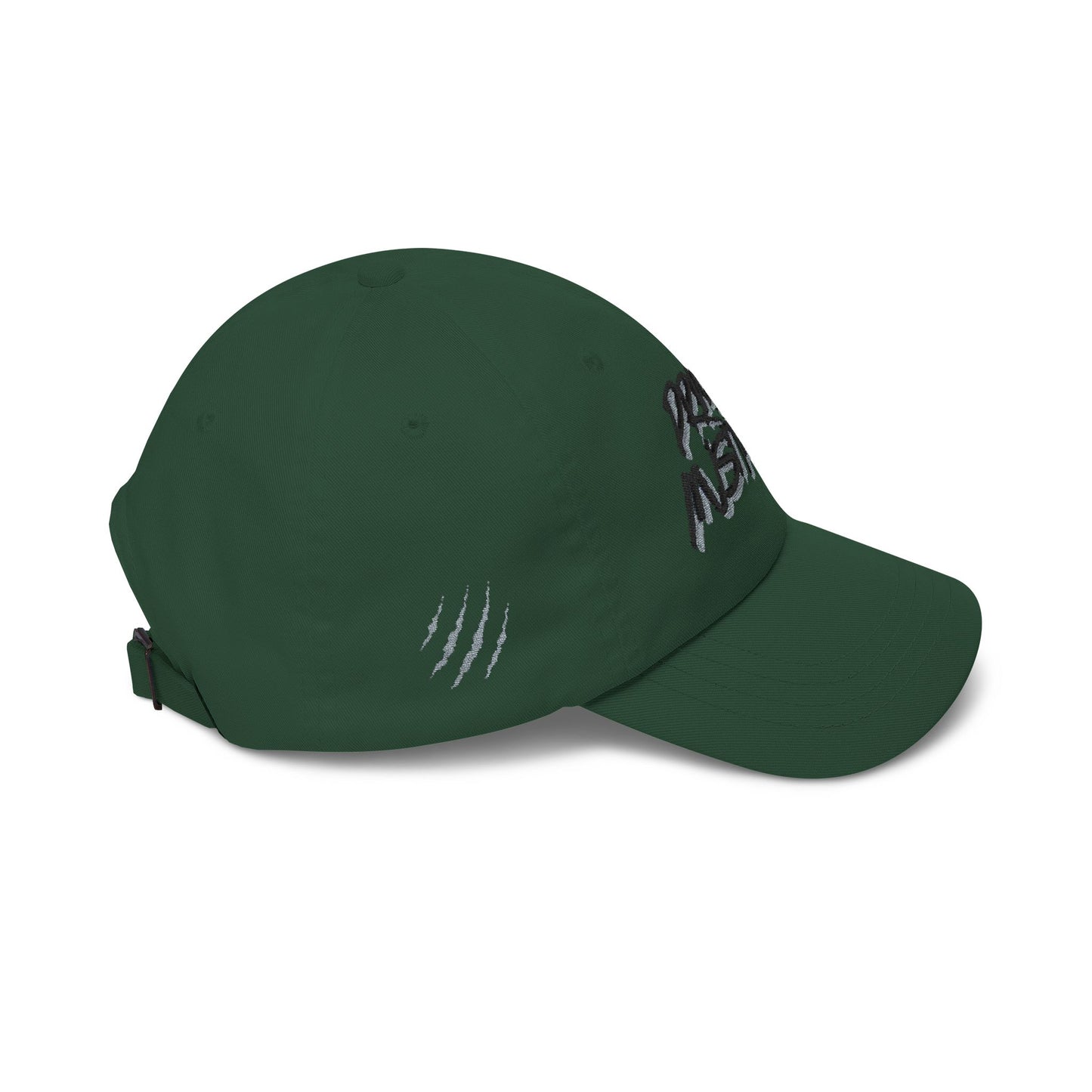 Dad Cap – 'Daddy Instinct' Embroidered Forest Green Baseball Hat