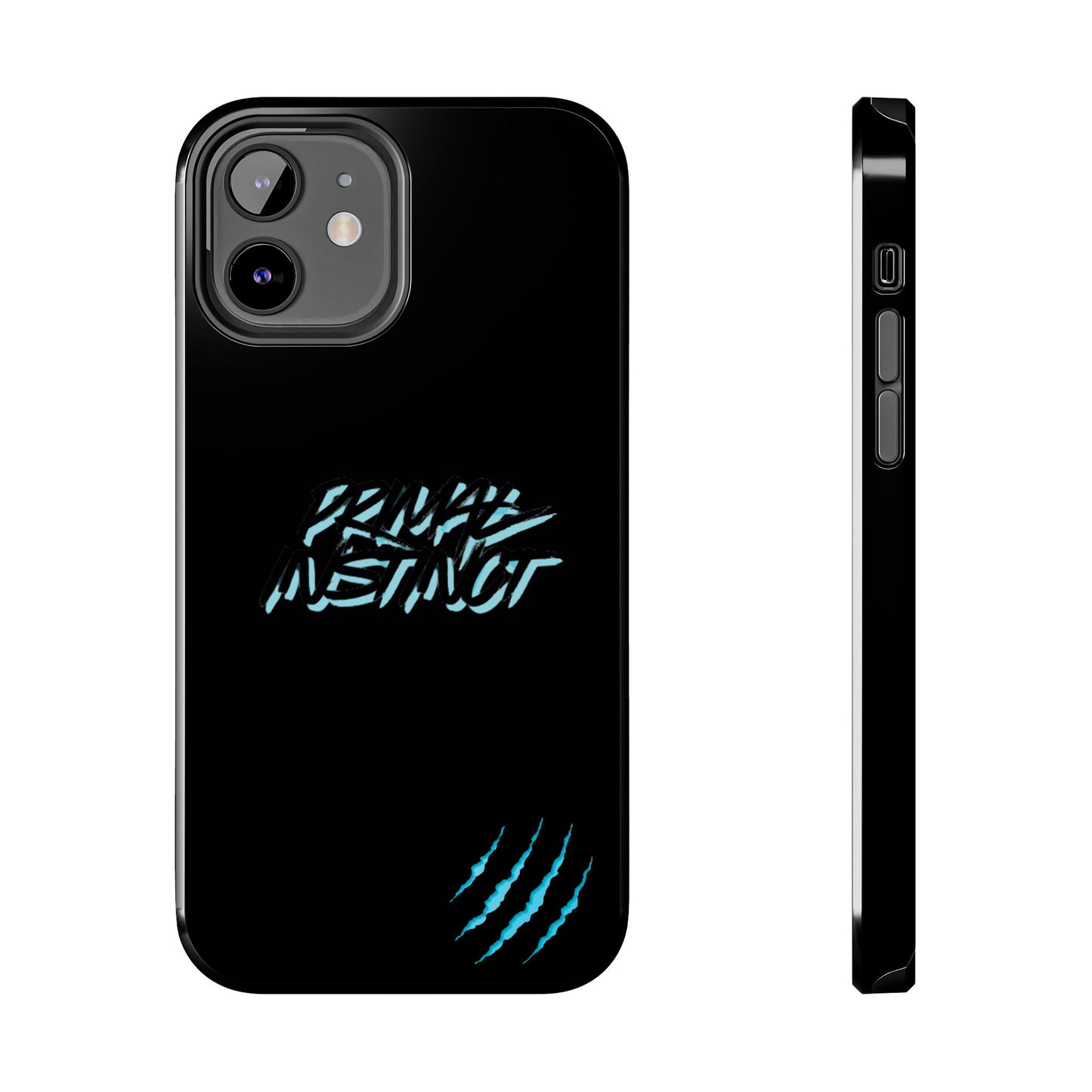 Tough Phone Case — Blue Claw 'Instinct' Scratch Design