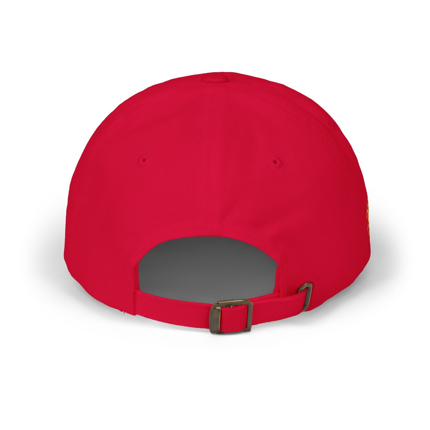 Dad Cap — Bold Yellow 'Peanut' Embroidered Baseball Hat