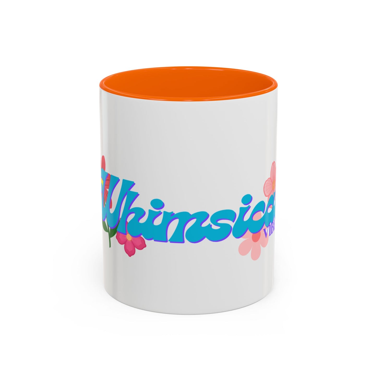 Tropical Vibes Coffee Mug — Floral Accent 11/15oz