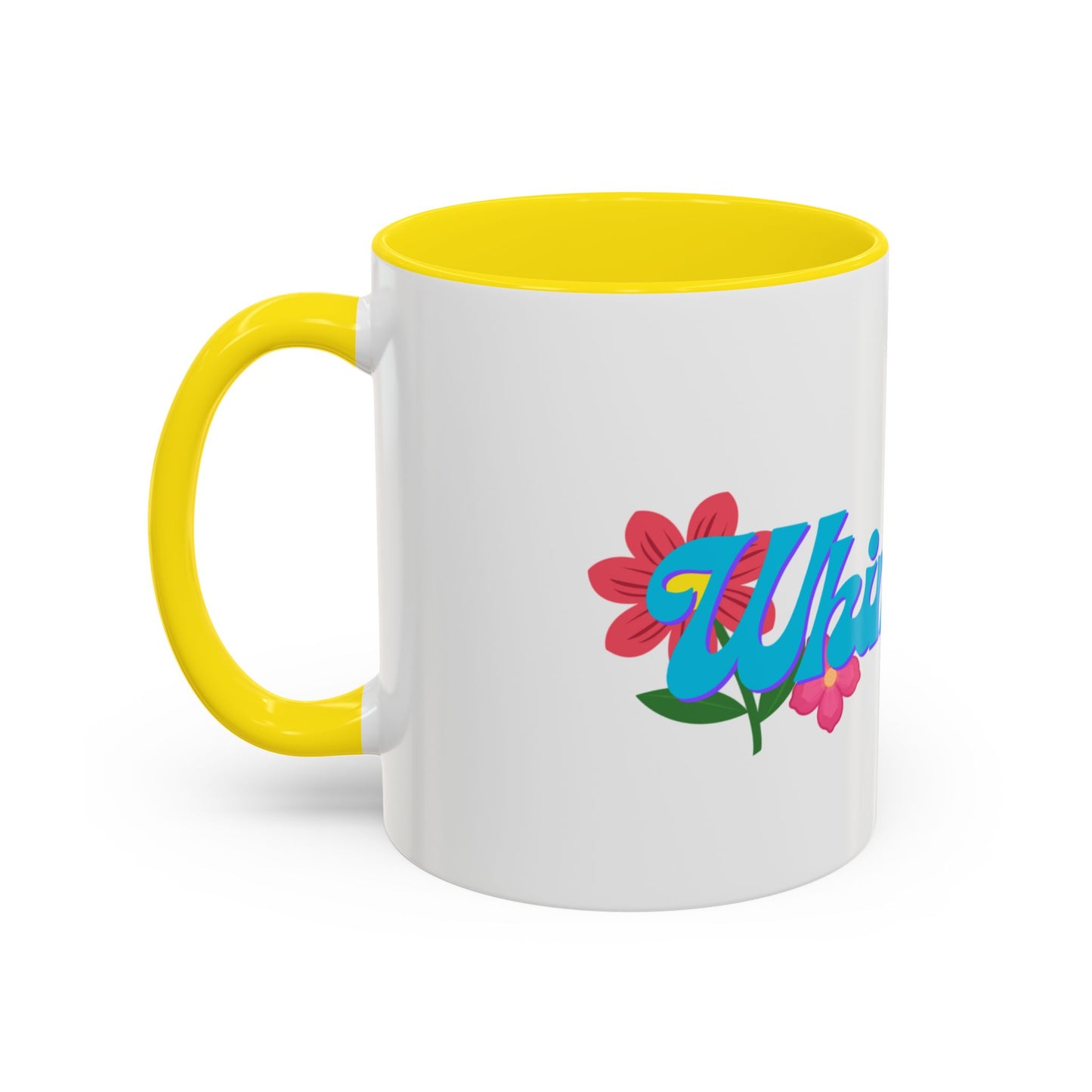 Tropical Vibes Coffee Mug — Floral Accent 11/15oz