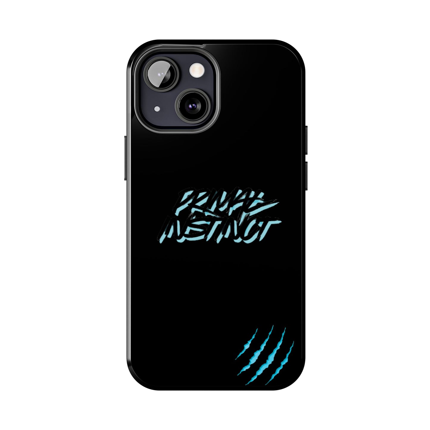 Tough Phone Case — Blue Claw 'Instinct' Scratch Design