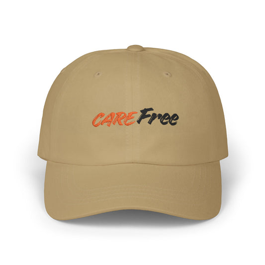 Care Free Embroidered Dad Cap