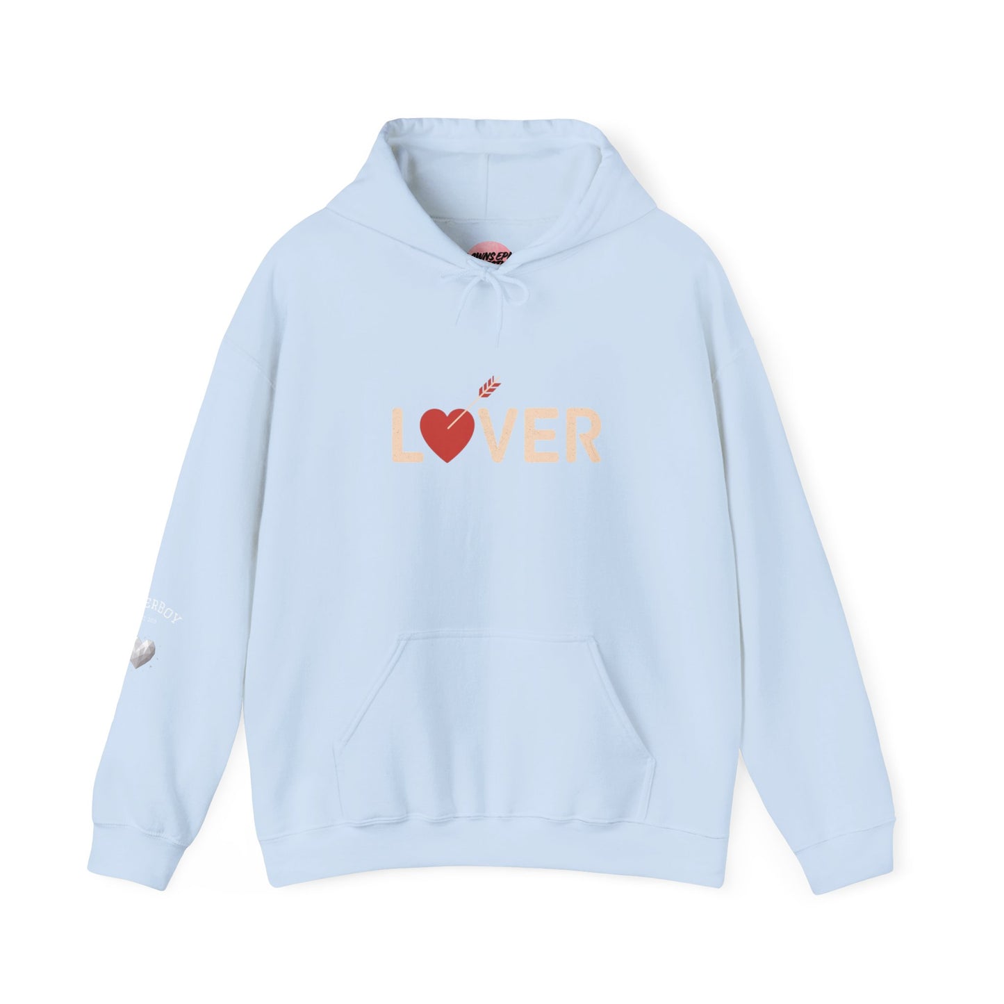 Lover Heart Arrow Hoodie — Romantic Vintage-Valentine Pullover
