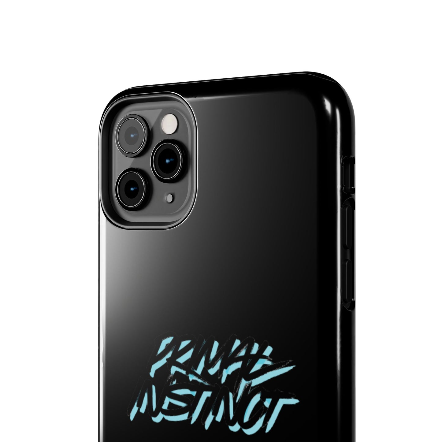 Tough Phone Case — Blue Claw 'Instinct' Scratch Design
