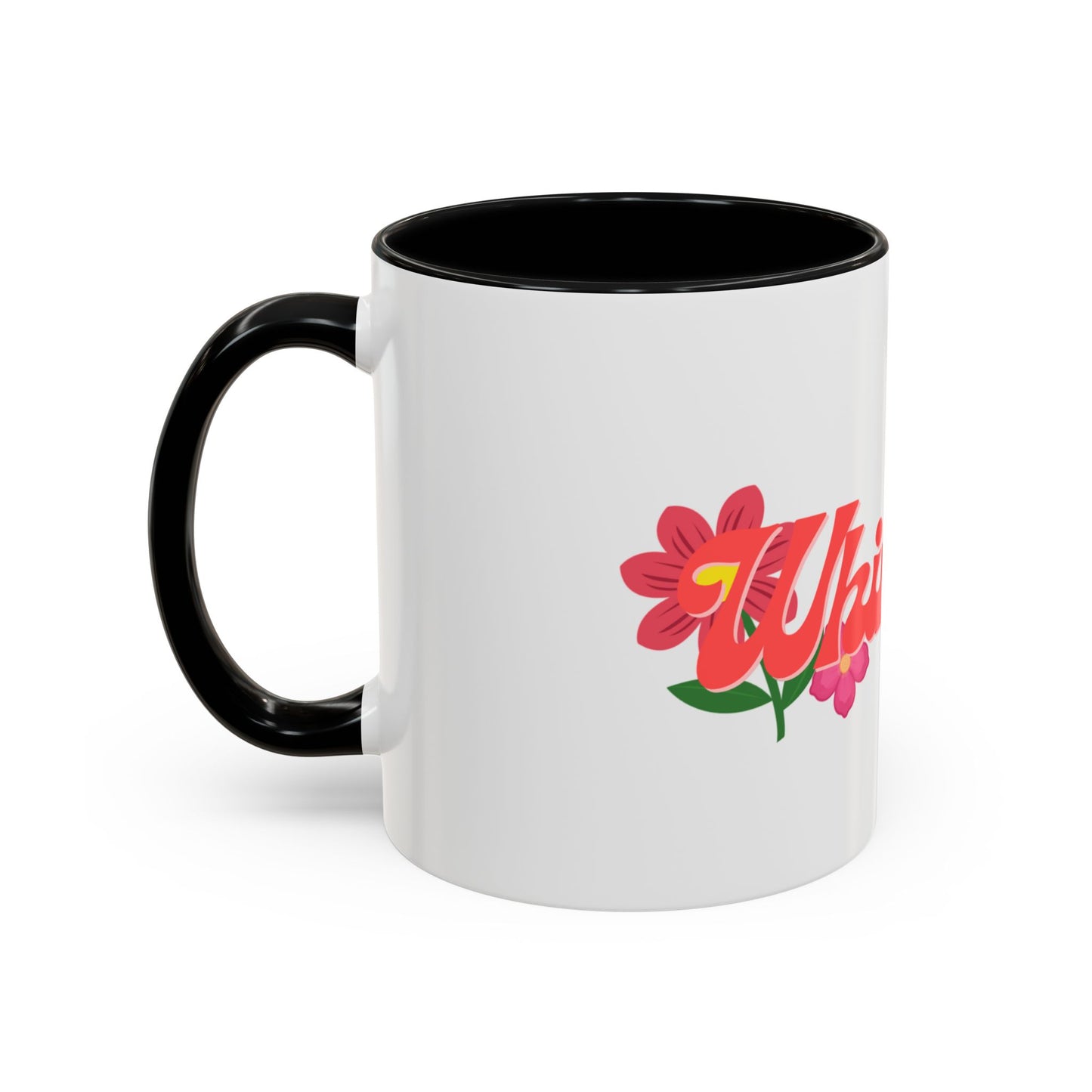 Whimsical Vibes Floral Accent Coffee Mug – 11/15oz