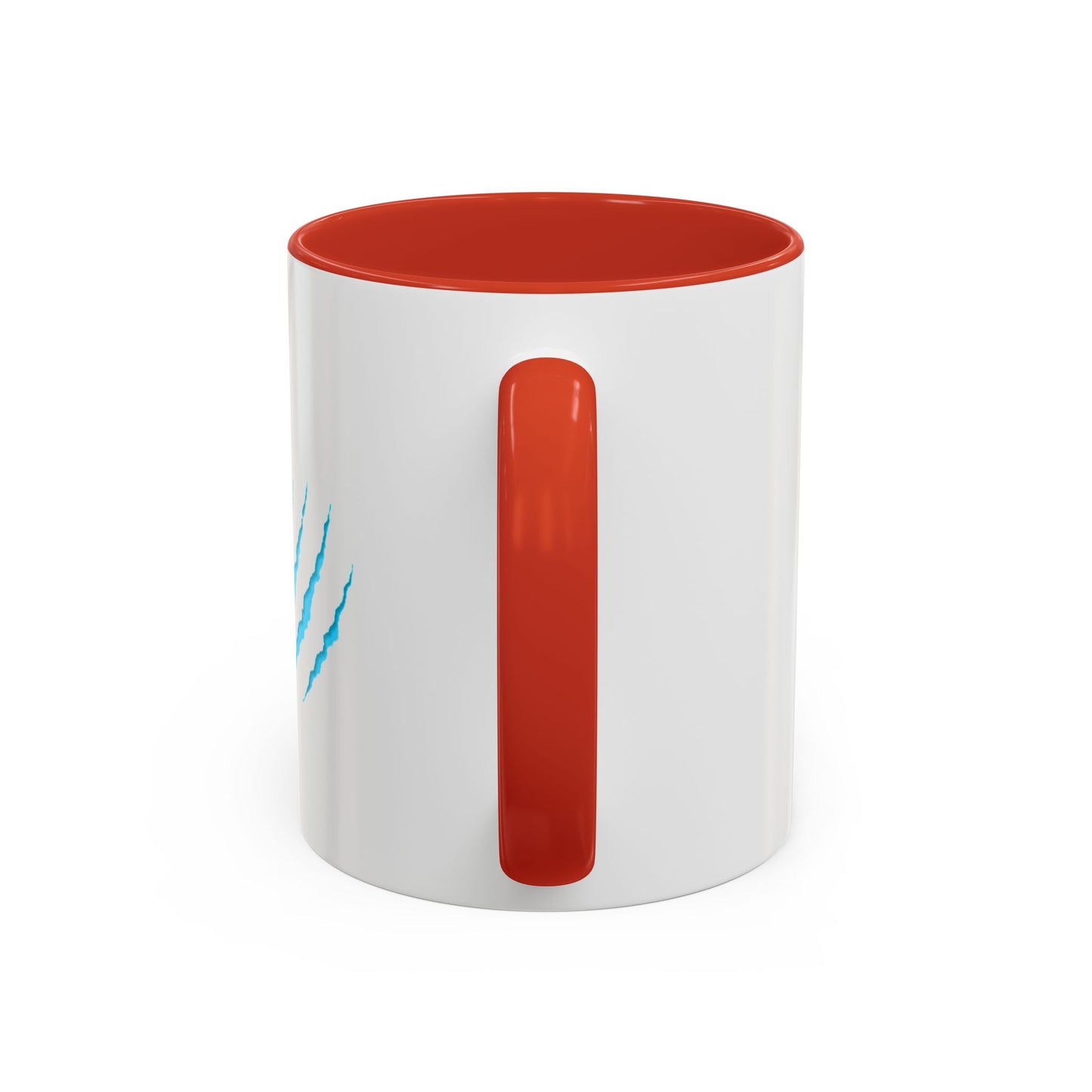 Primal Instinct Accent Coffee Mug – Bold Script & Claw Mark 11/15oz