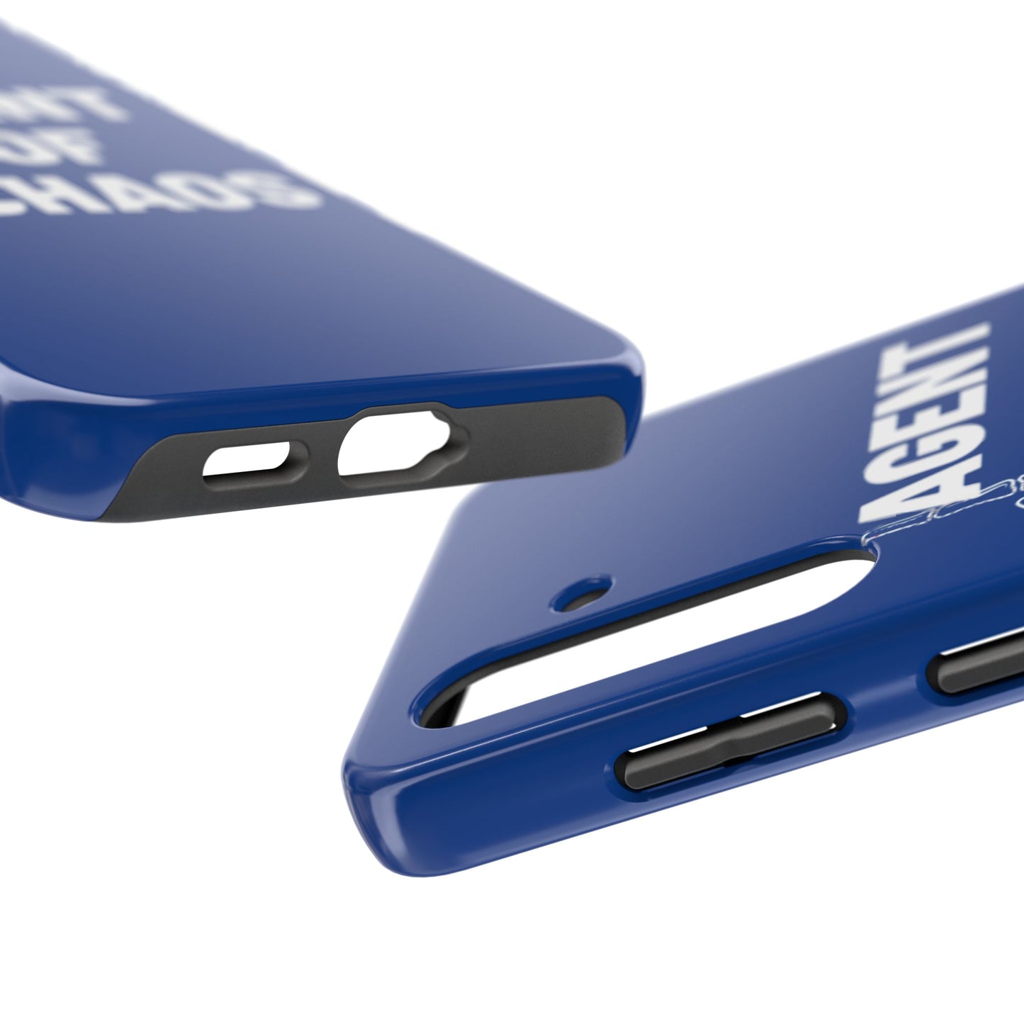 Phone Case — "Agent of Chaos" Bold Skeleton Graphic Rugged Protection