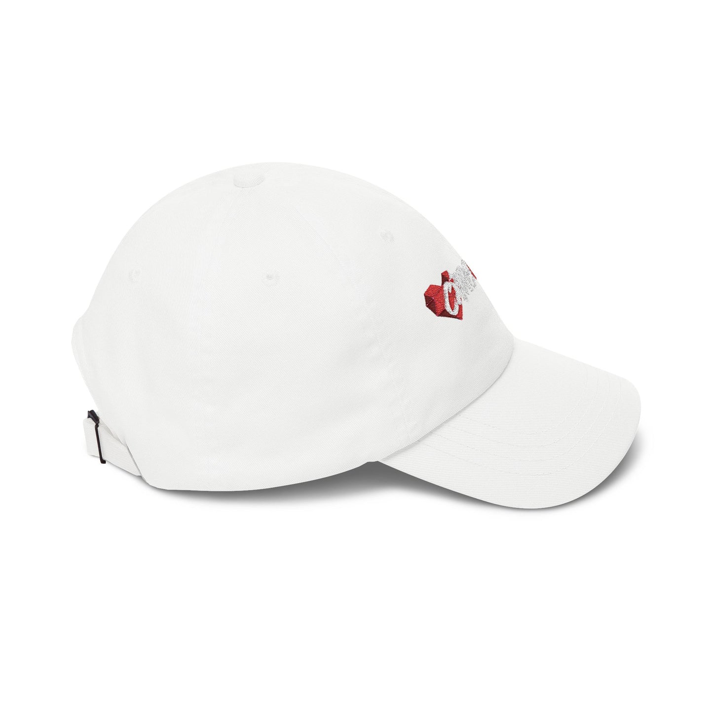 Dad Cap "Love Free" Embroidered Heart Dad Hat