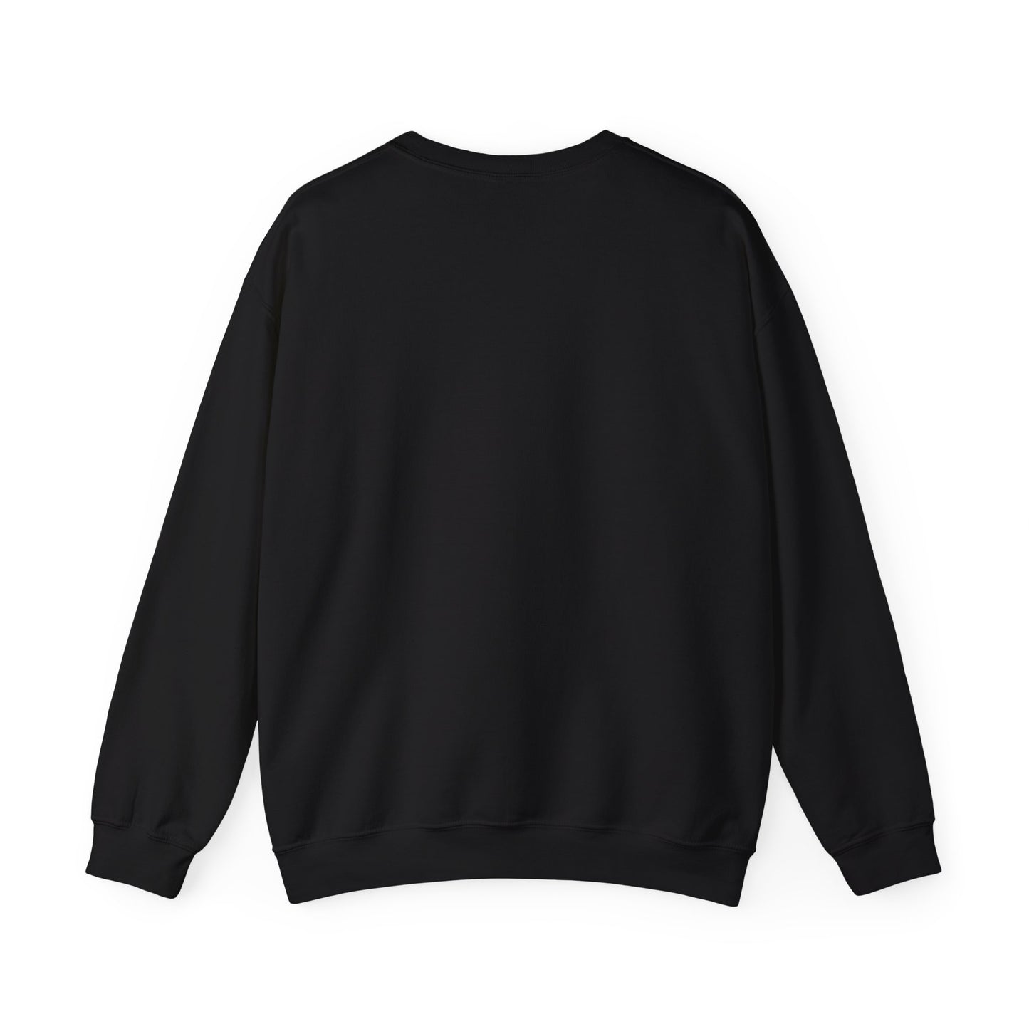 Crewneck Sweatshirt — 'Free' Pink Script with Geometric Heart Graphic