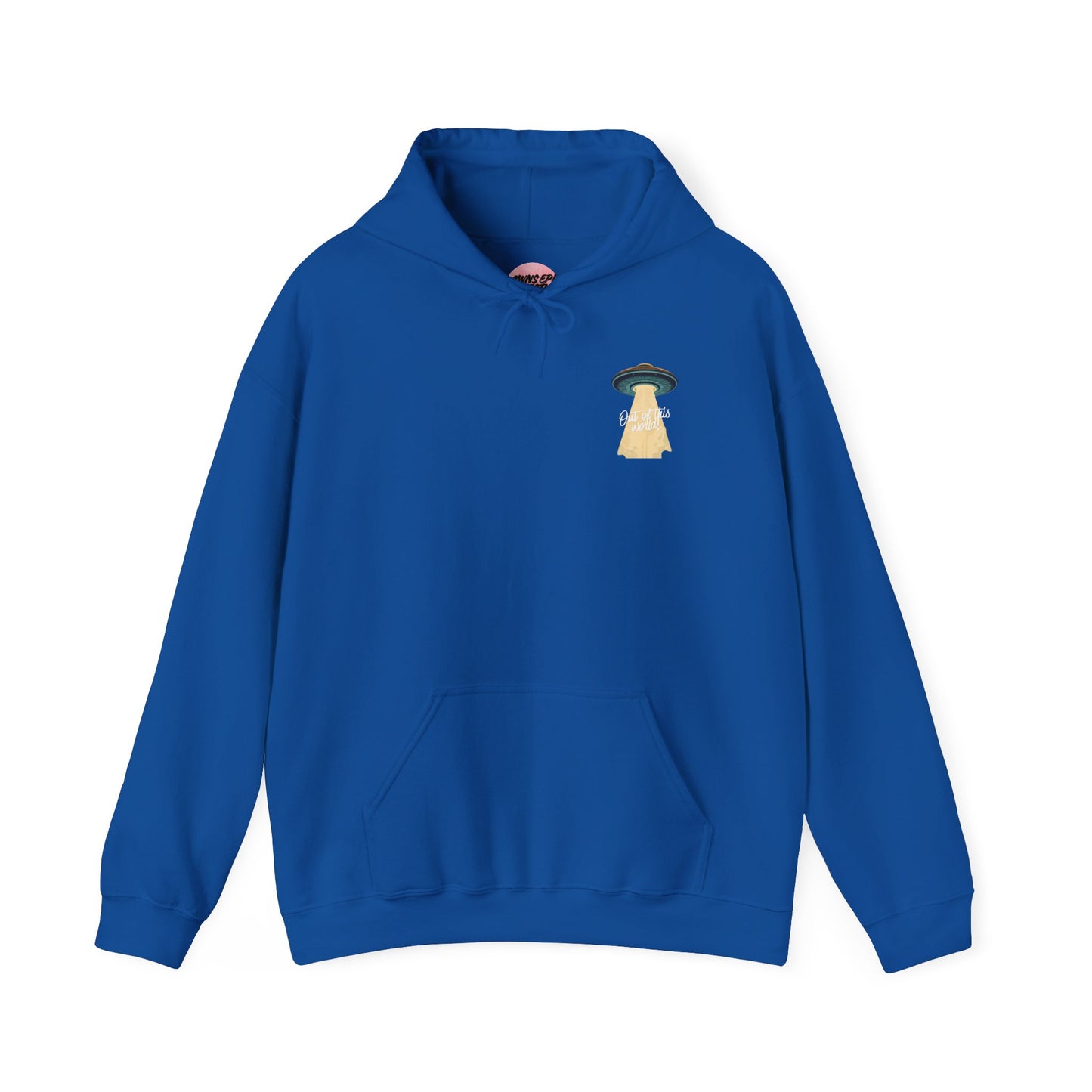 UFO Abduction Hoodie – Vintage Alien Sci‑Fi Graphic Pullover