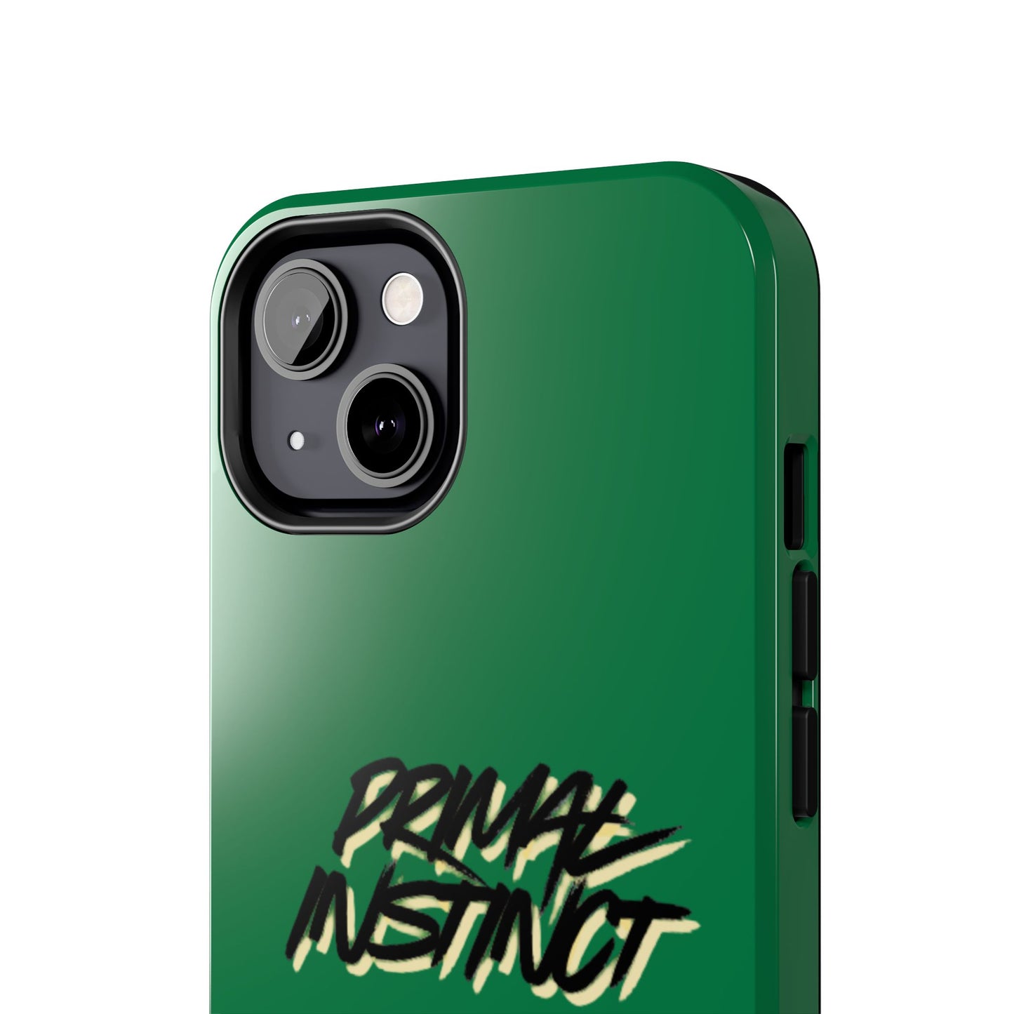 Primal Instinct Tough Phone Case — Green Claw-Mark Protective Cover