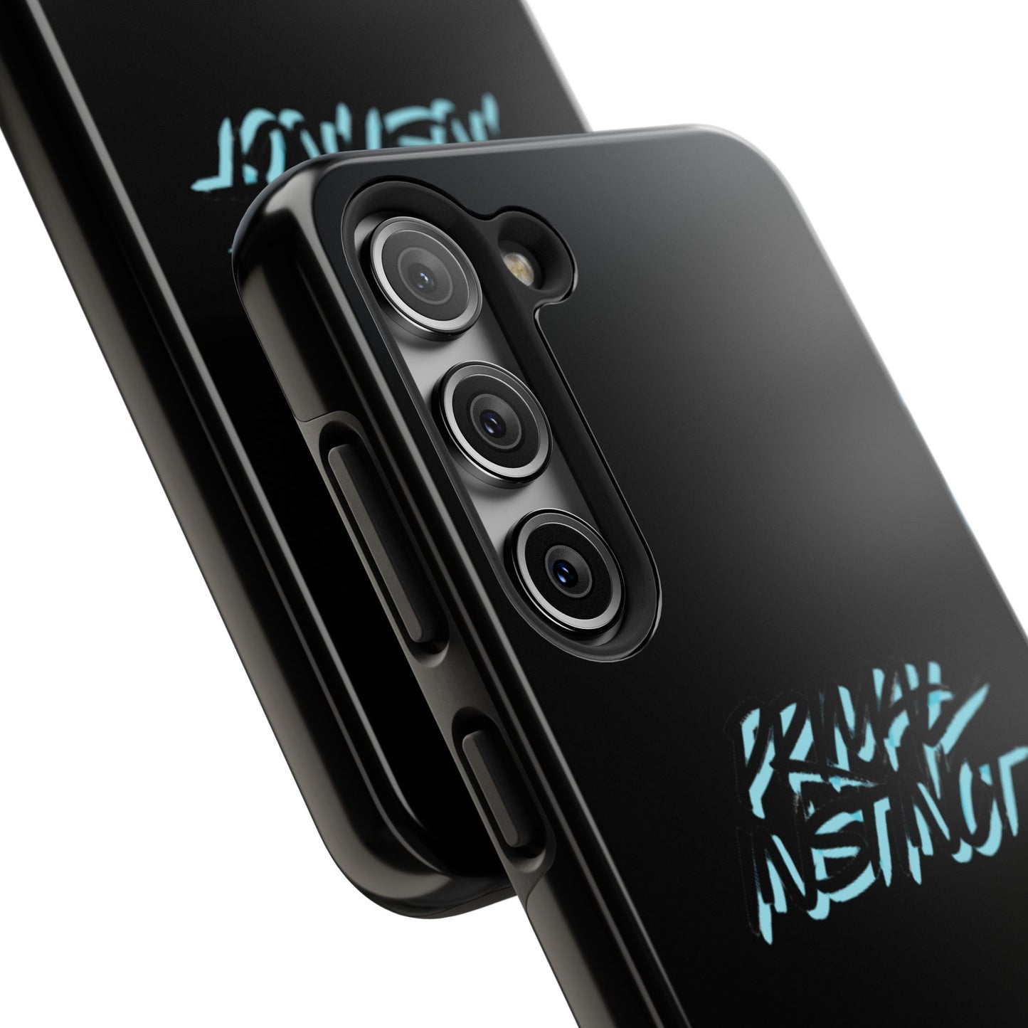 Tough Phone Case — Blue Claw 'Instinct' Scratch Design