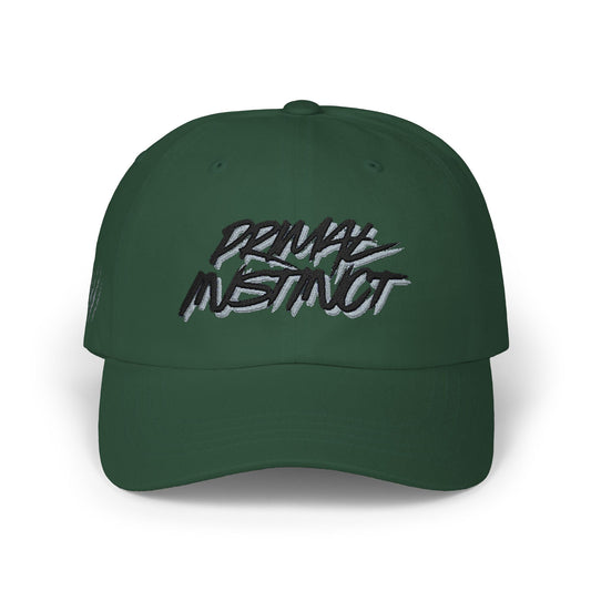 Dad Cap – 'Daddy Instinct' Embroidered Forest Green Baseball Hat