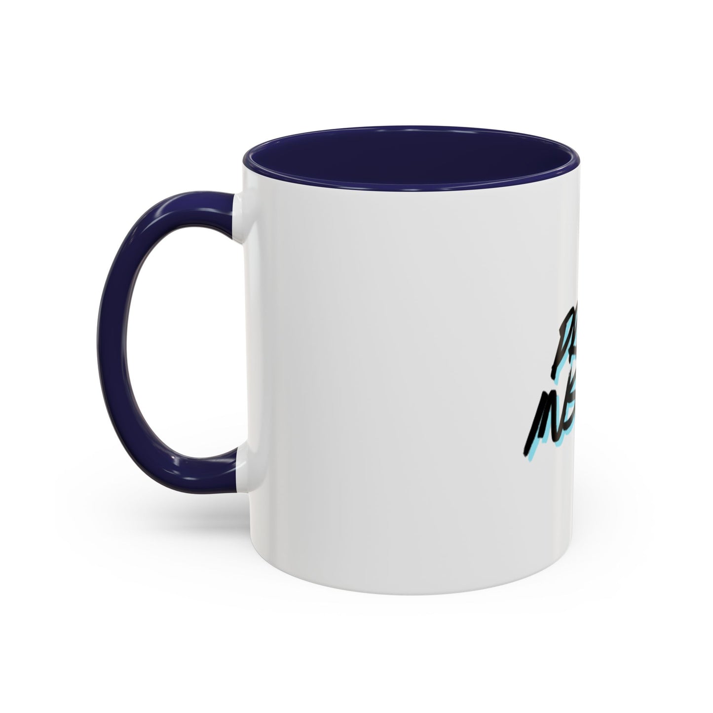 Primal Instinct Accent Coffee Mug – Bold Script & Claw Mark 11/15oz
