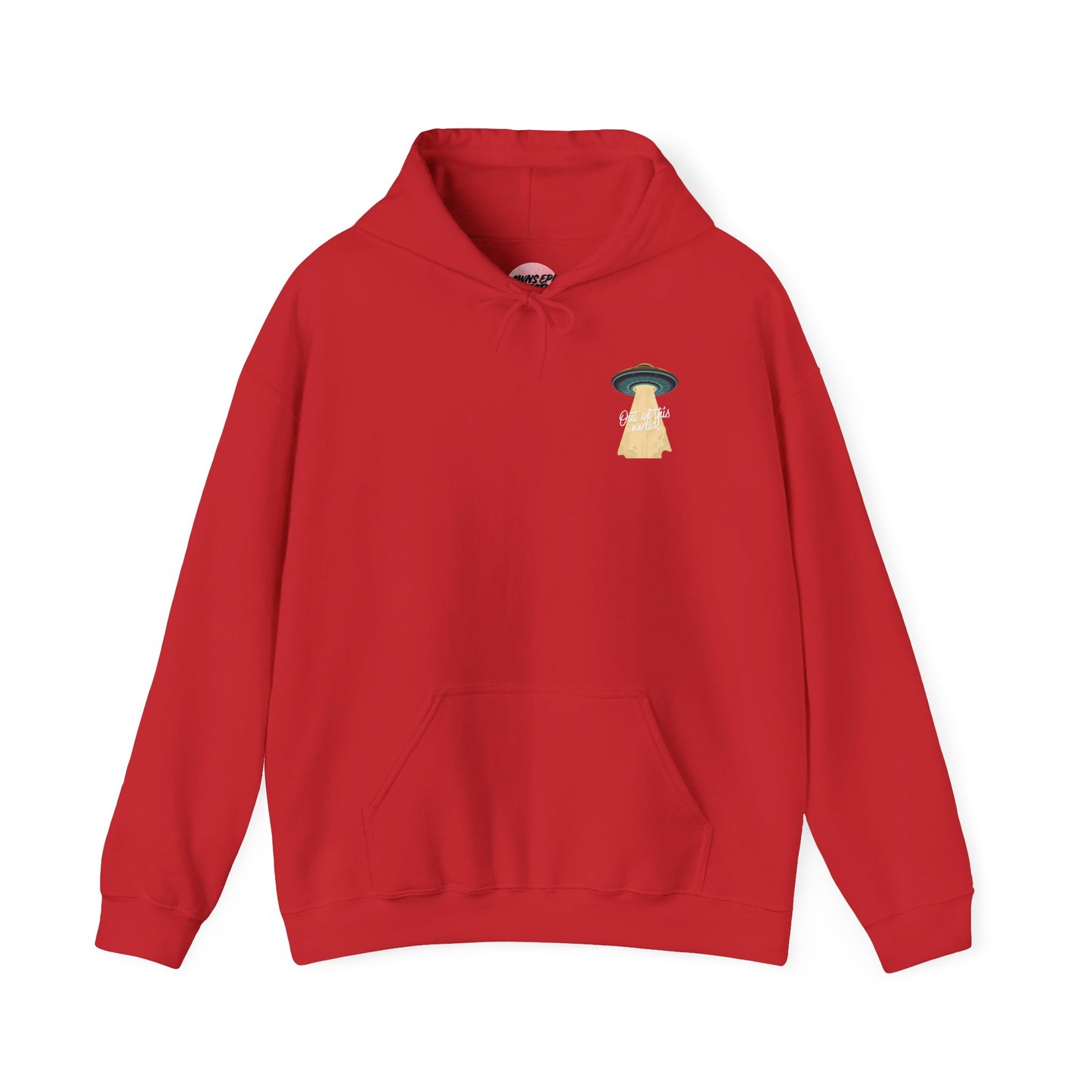 UFO Abduction Hoodie – Vintage Alien Sci‑Fi Graphic Pullover