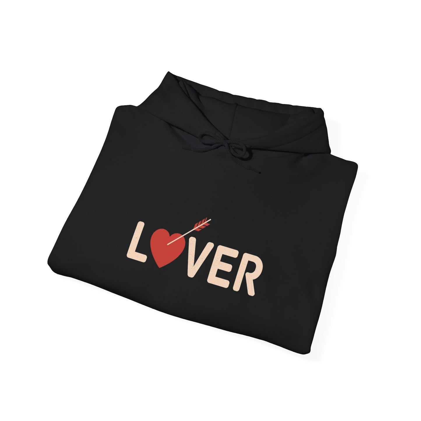 Lover Heart Arrow Hoodie — Romantic Vintage-Valentine Pullover