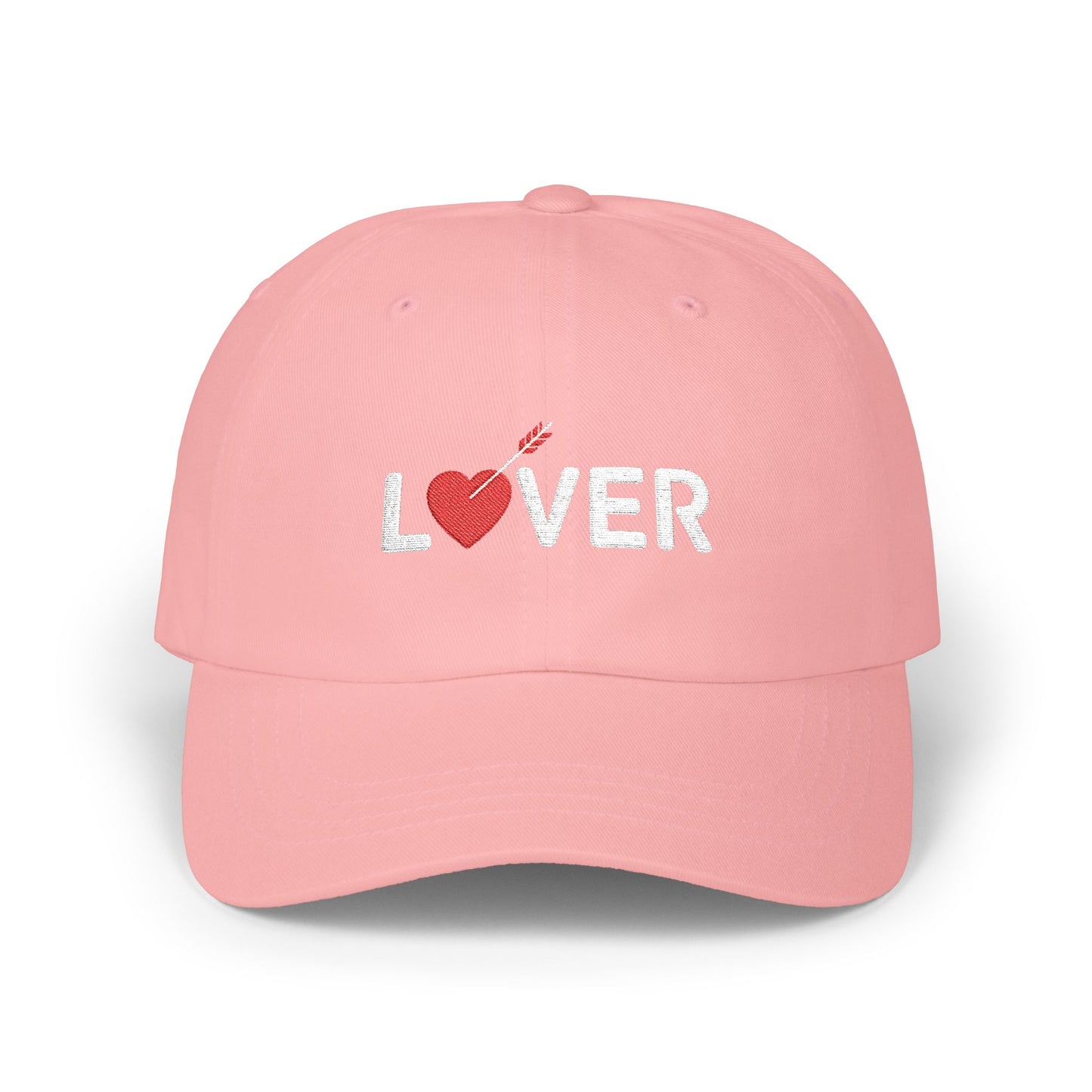 Lover Heart Arrow Embroidered Dad Cap