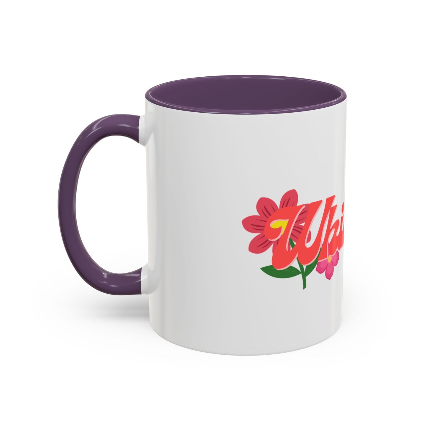 Whimsical Vibes Floral Accent Coffee Mug – 11/15oz