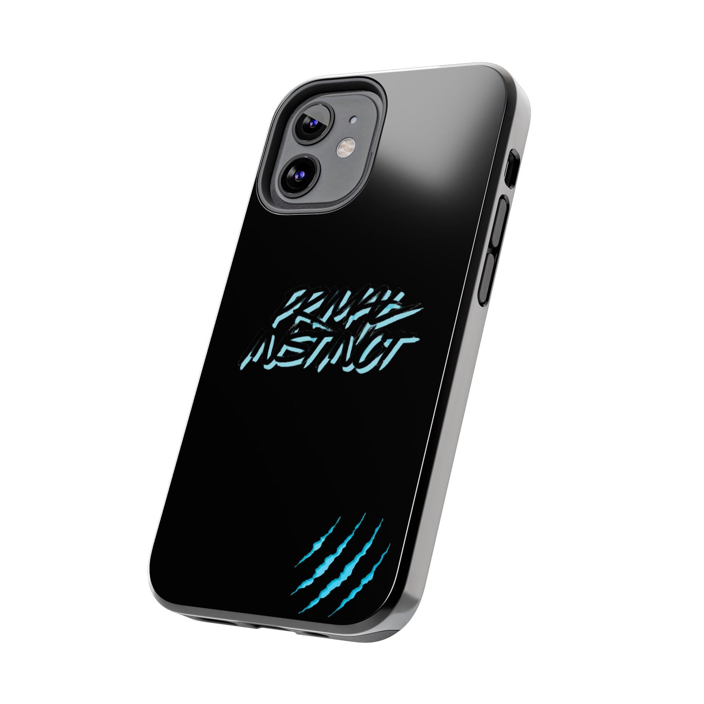 Tough Phone Case — Blue Claw 'Instinct' Scratch Design