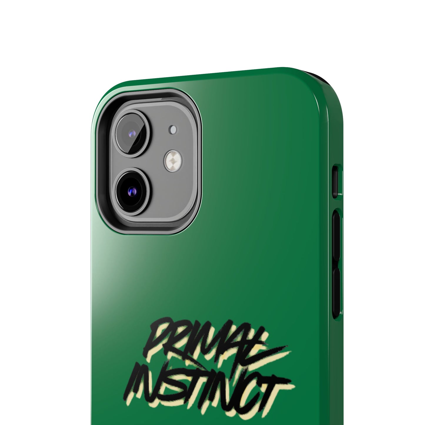 Primal Instinct Tough Phone Case — Green Claw-Mark Protective Cover