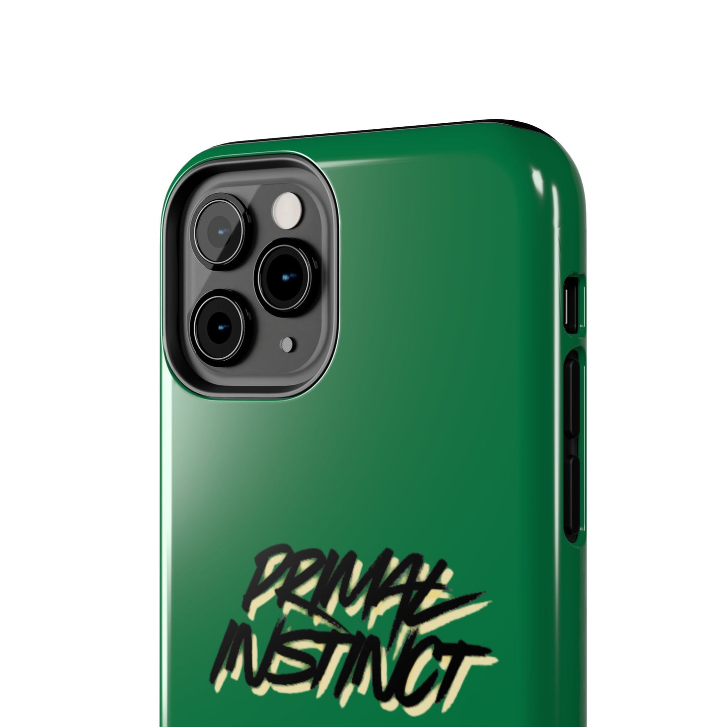 Primal Instinct Tough Phone Case — Green Claw-Mark Protective Cover