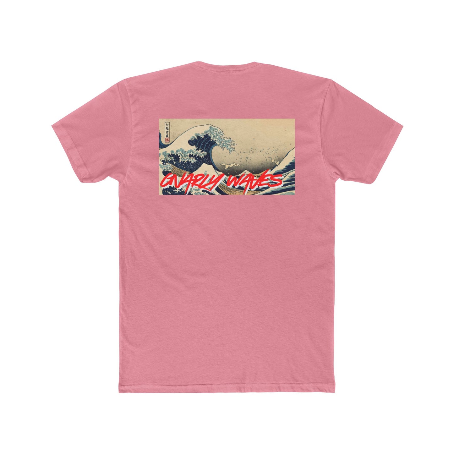 T-Shirt — Hokusai Great Wave Retro Surf Crew Tee