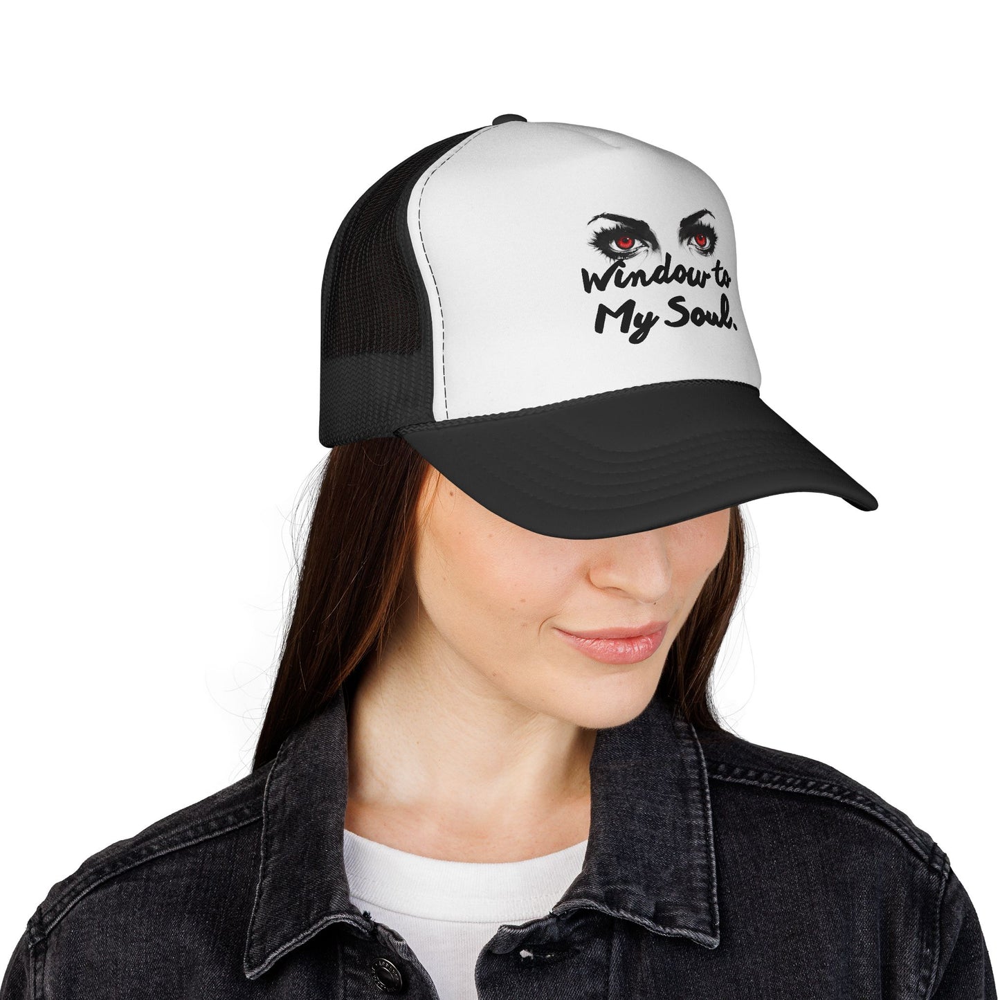 Trucker Cap — "Window to My Soul" Eyed Design