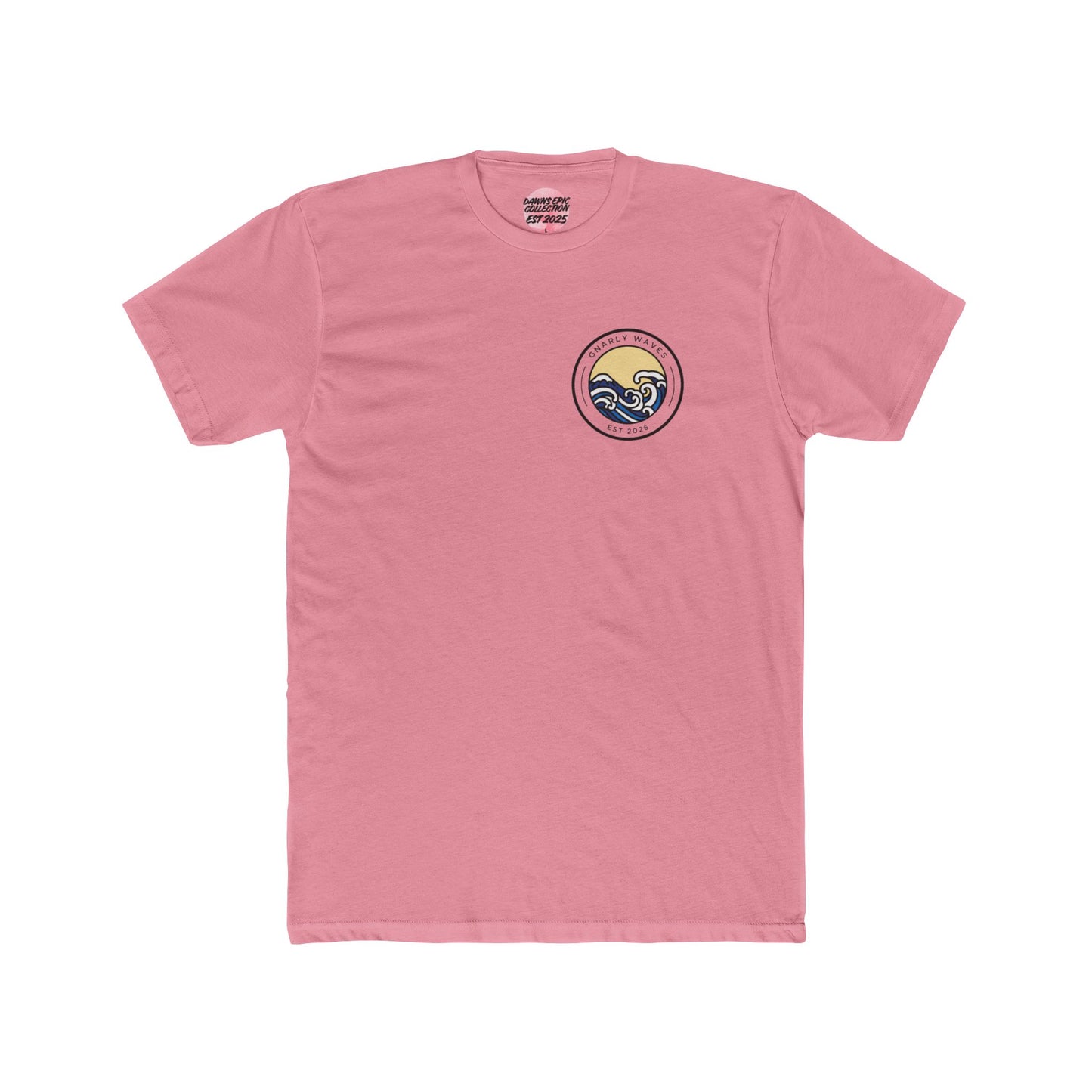 T-Shirt — Hokusai Great Wave Retro Surf Crew Tee