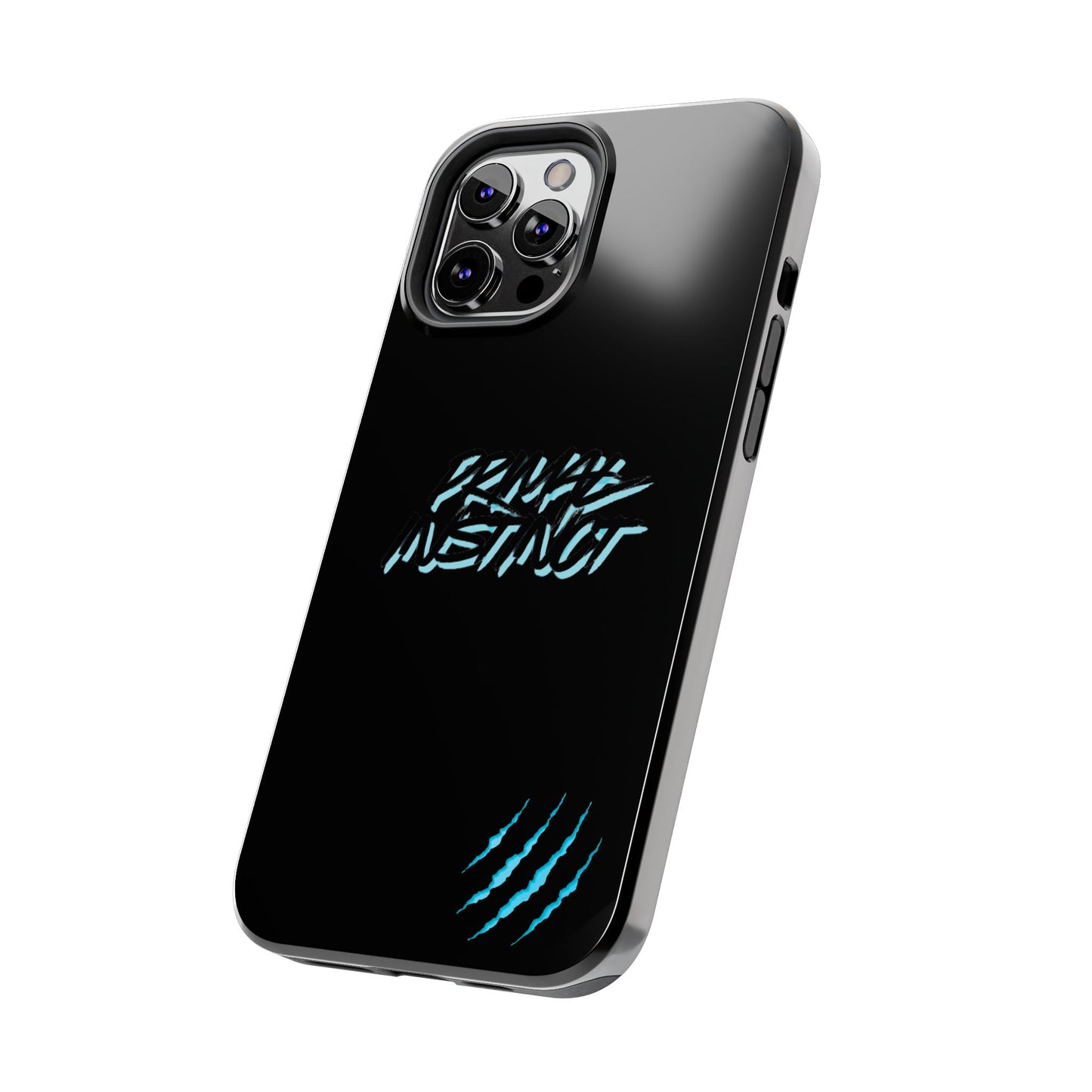 Tough Phone Case — Blue Claw 'Instinct' Scratch Design