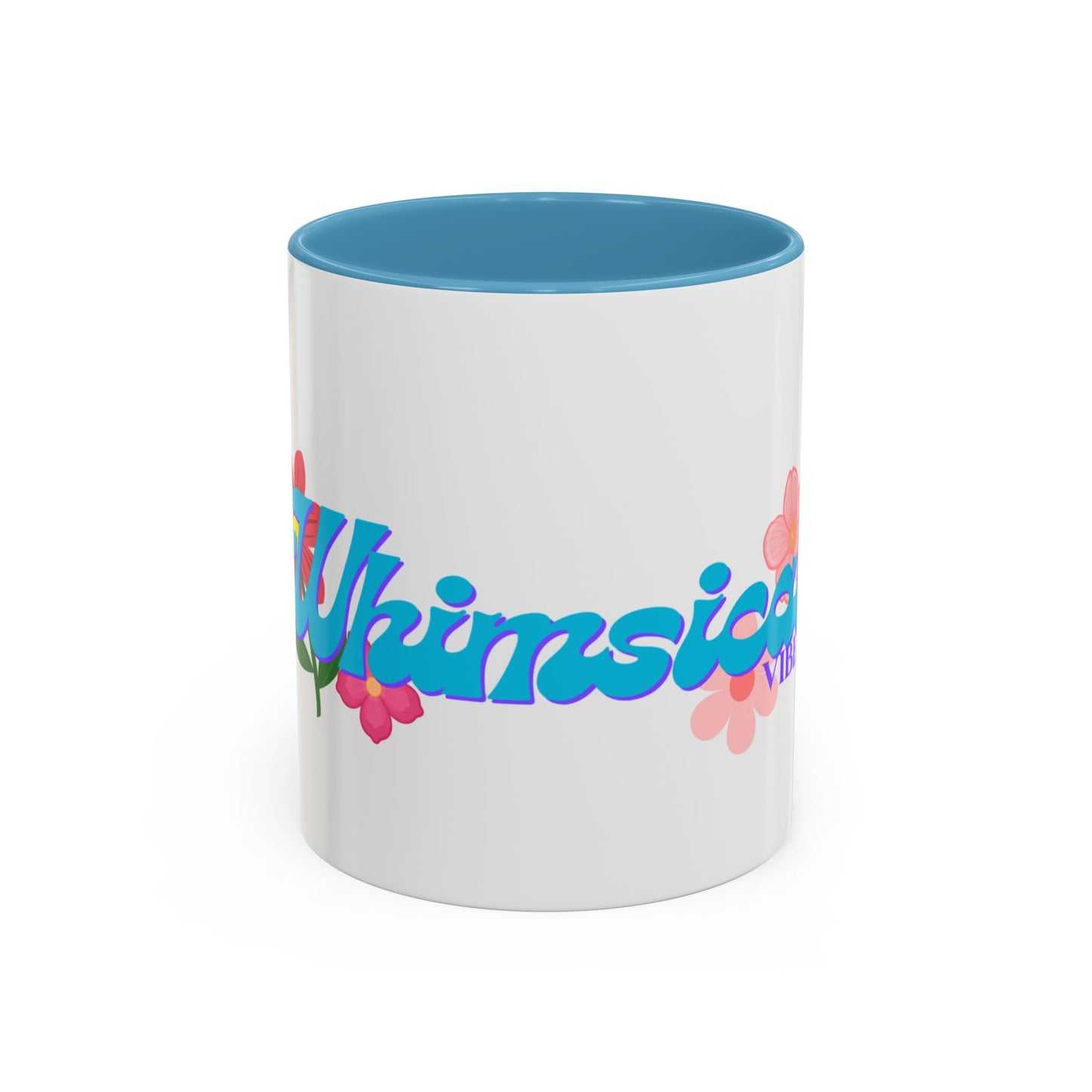 Tropical Vibes Coffee Mug — Floral Accent 11/15oz