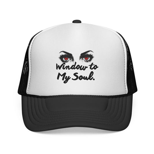 Trucker Cap — "Window to My Soul" Eyed Design