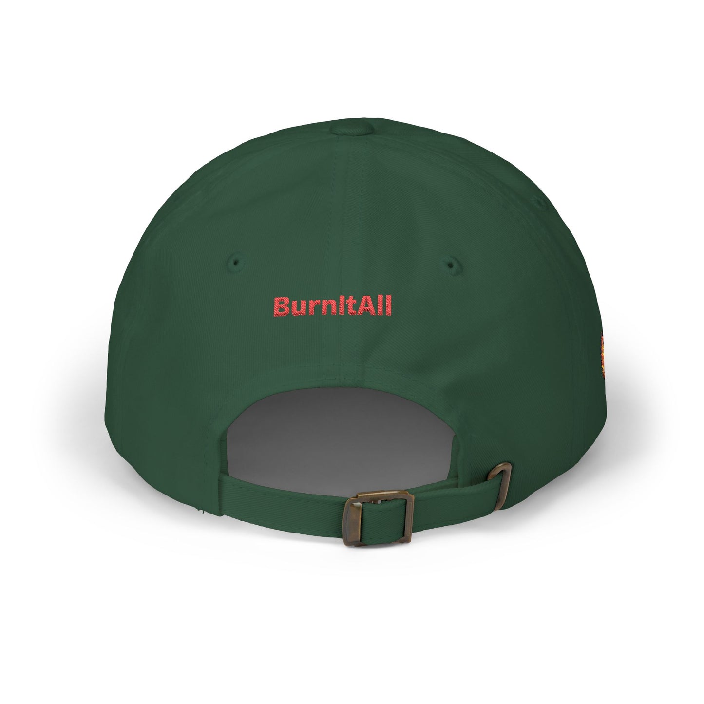 Cause A Little Anarchy Dad Cap — Embroidered Green Baseball Hat