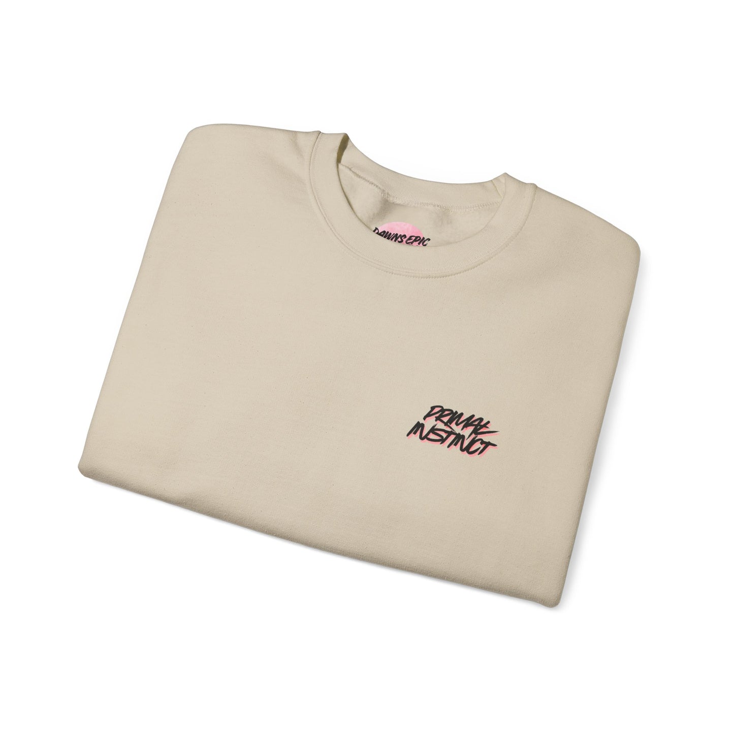 Lion Graphic Sweatshirt — Bold “Primal Instinct” Crewneck