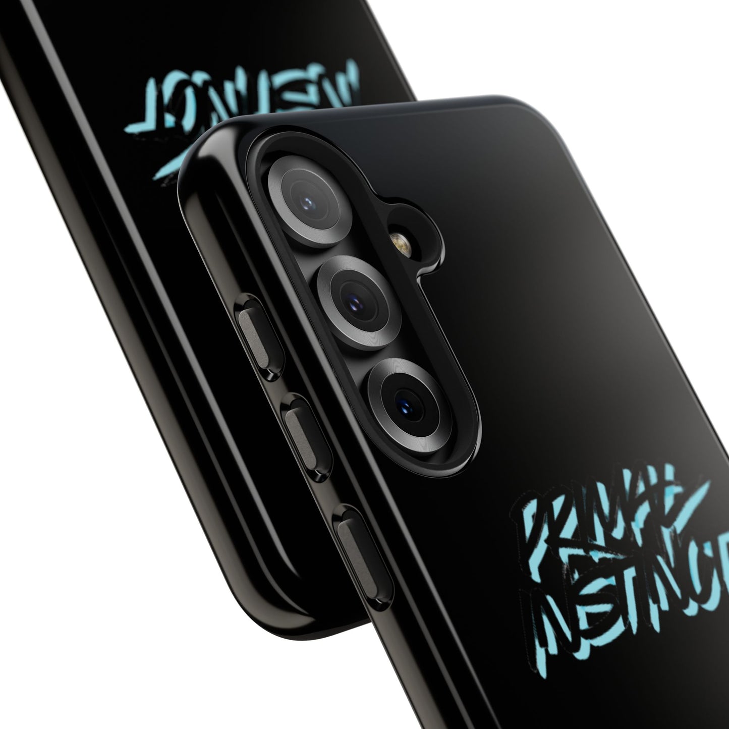 Tough Phone Case — Blue Claw 'Instinct' Scratch Design