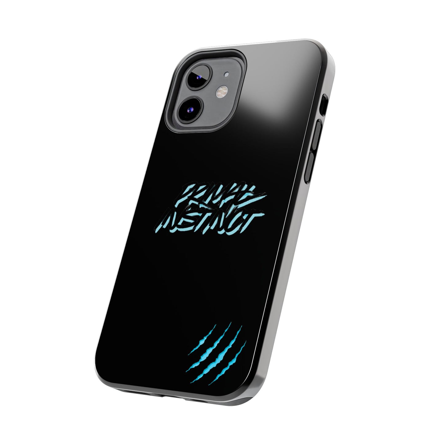 Tough Phone Case — Blue Claw 'Instinct' Scratch Design