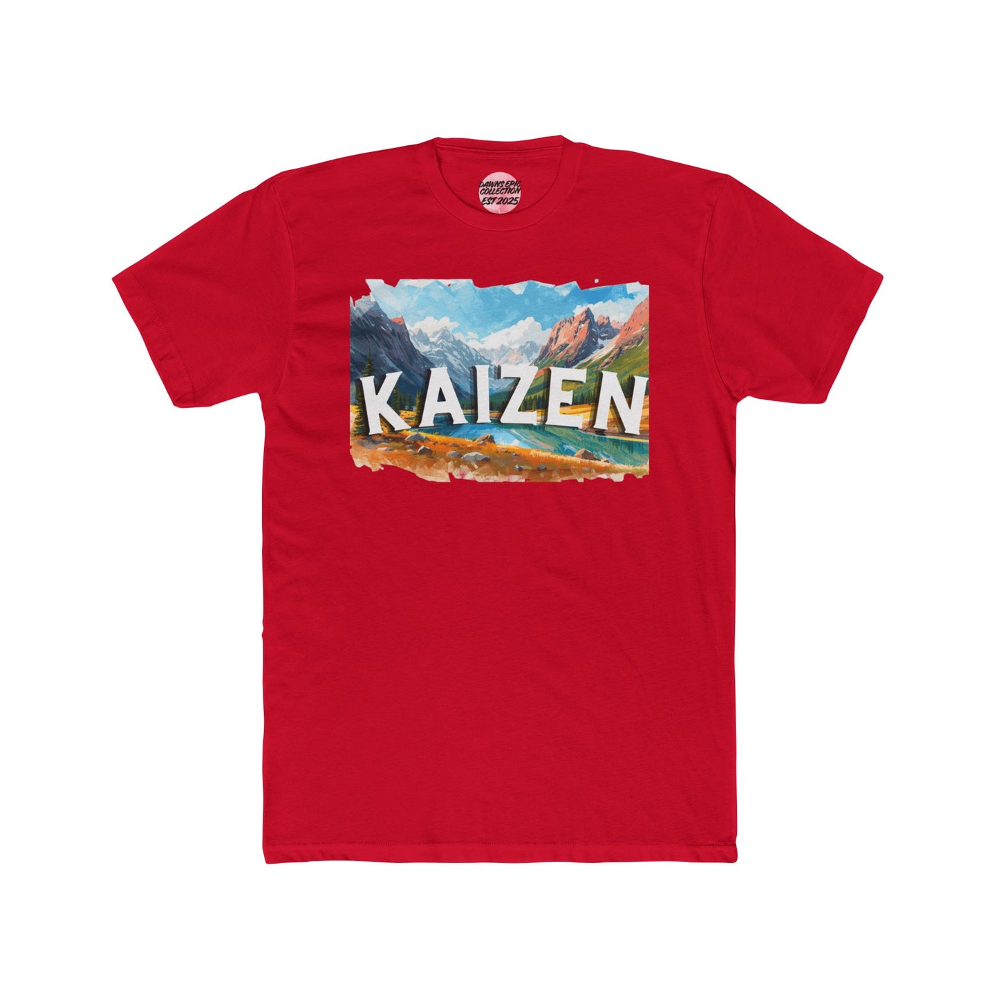 Kaizen Mountain Tee — Inspirational Adventure Graphic T‑Shirt