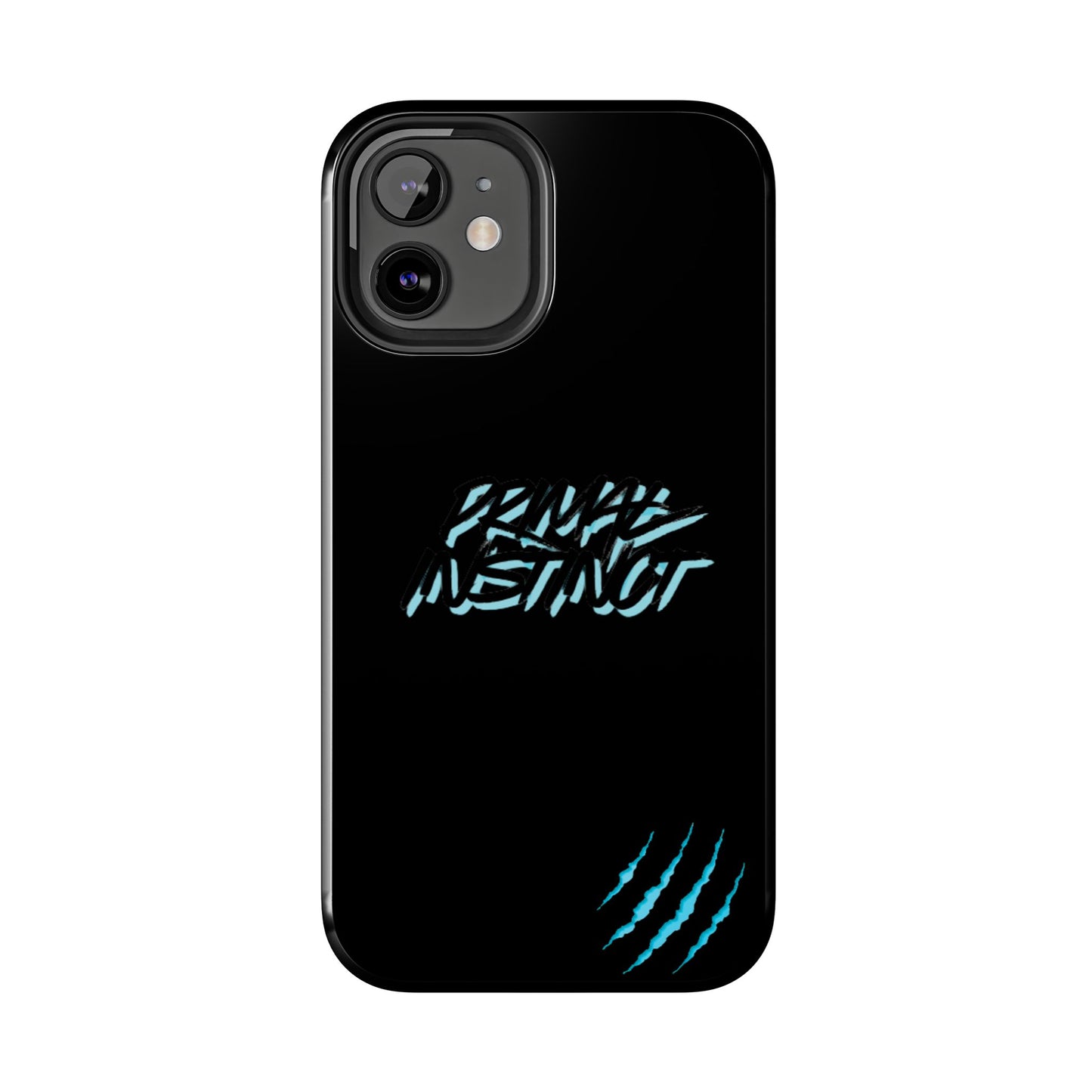 Tough Phone Case — Blue Claw 'Instinct' Scratch Design
