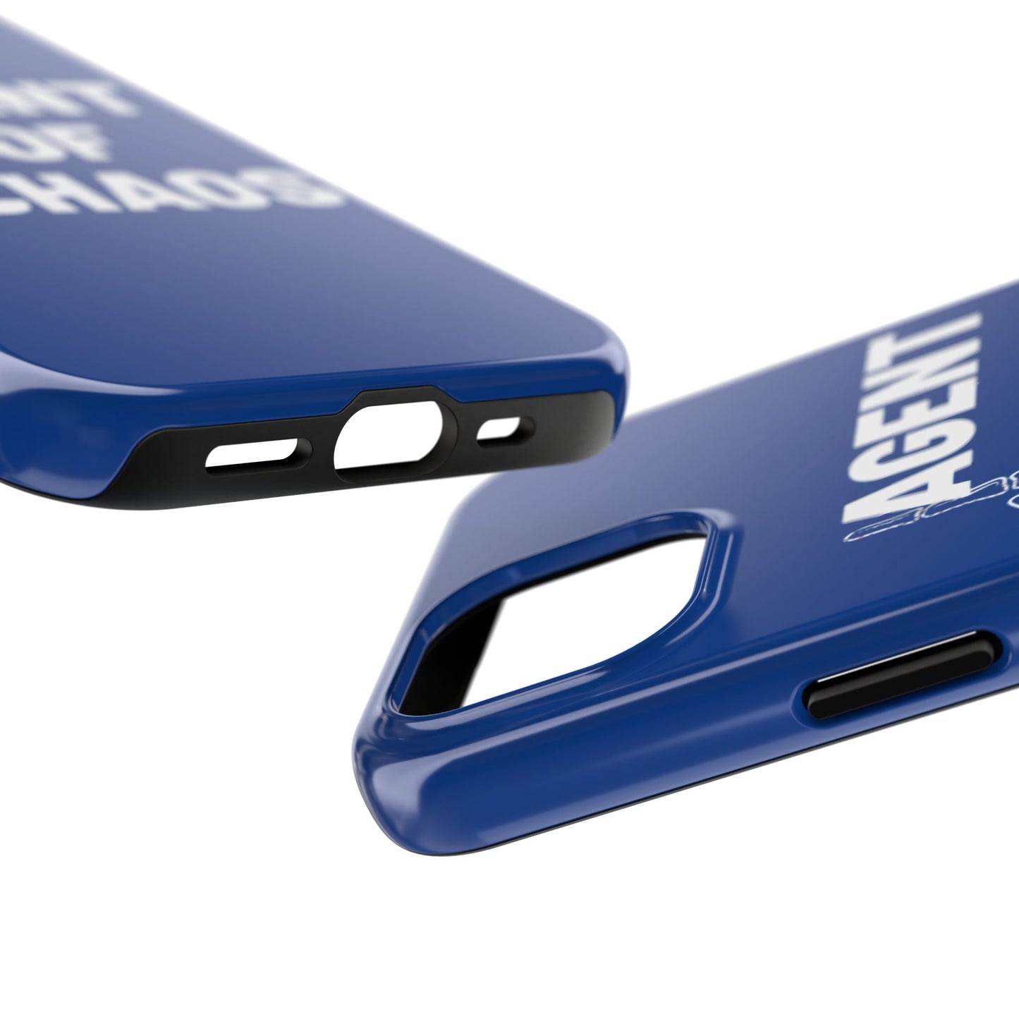 Phone Case — "Agent of Chaos" Bold Skeleton Graphic Rugged Protection