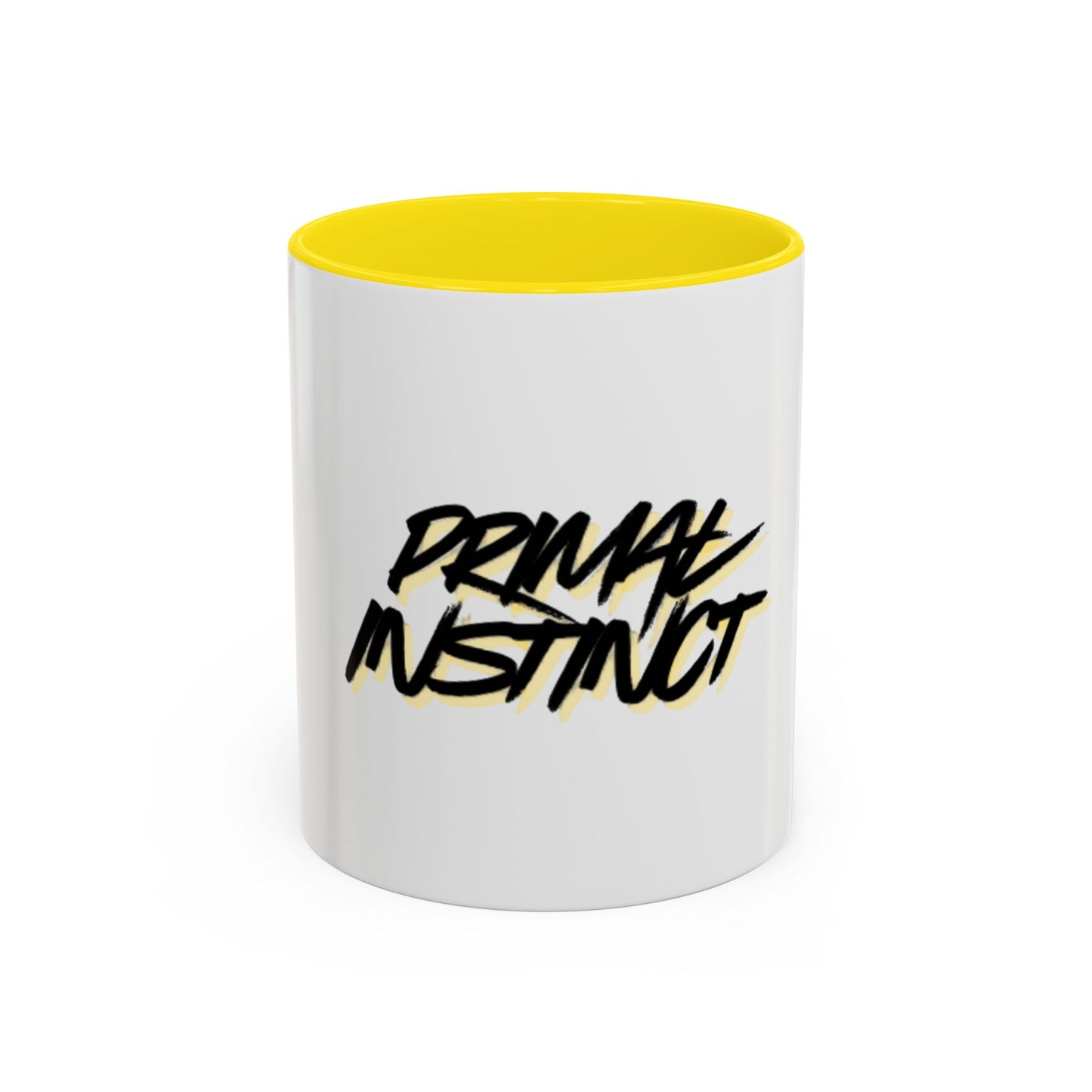 Primal Instinct Coffee Mug — Accent 11/15oz with Claw Mark Design